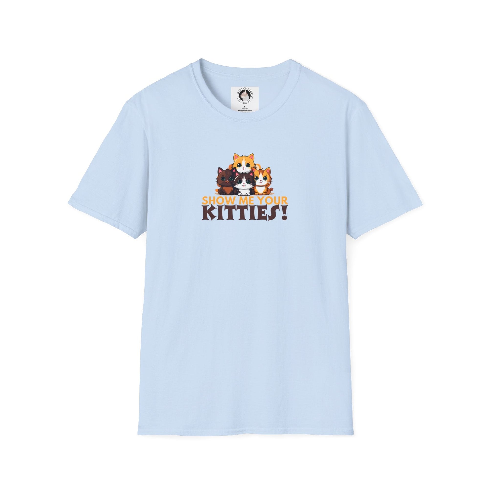 Show Me Your Kitties Softstyle T - Shirt - T - Shirt - Epileptic Al’s Shop