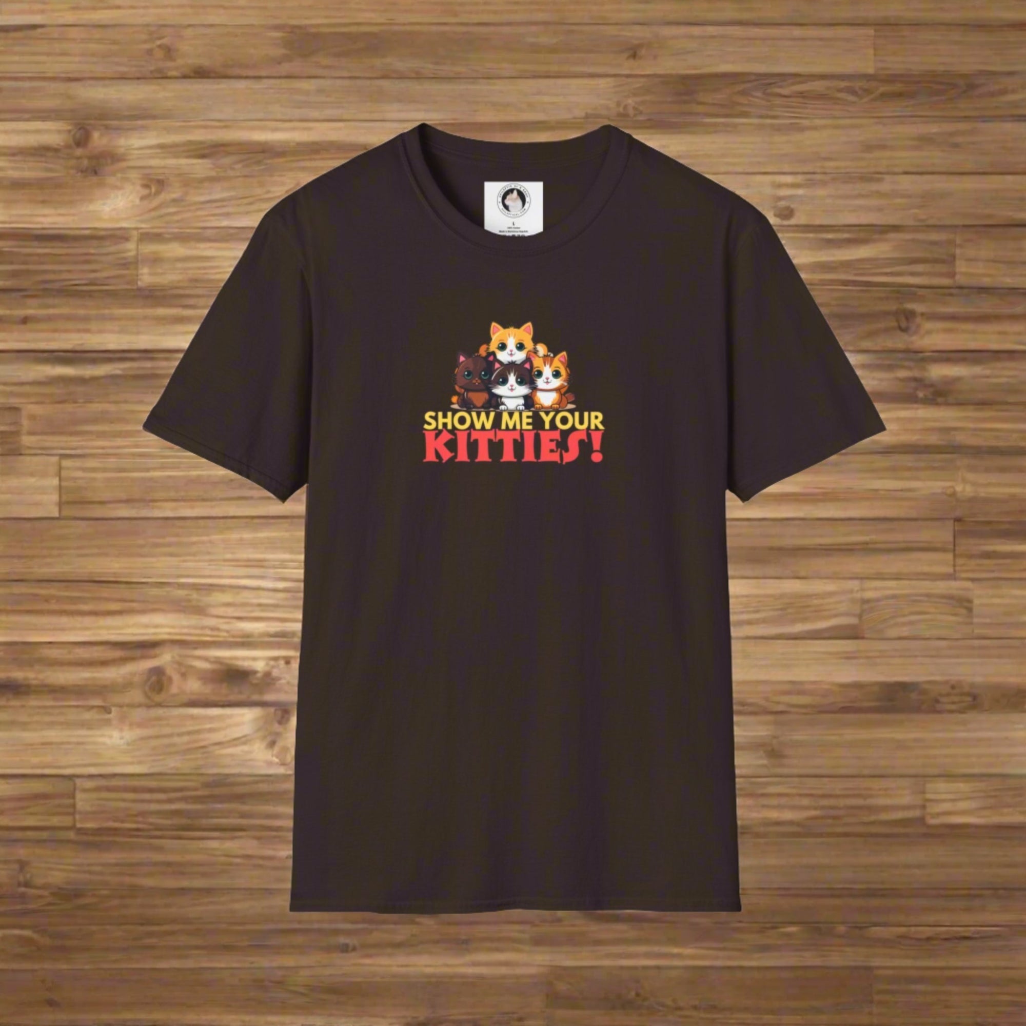 Show Me Your Kitties Softstyle T - Shirt - T - Shirt - Epileptic Al’s Shop