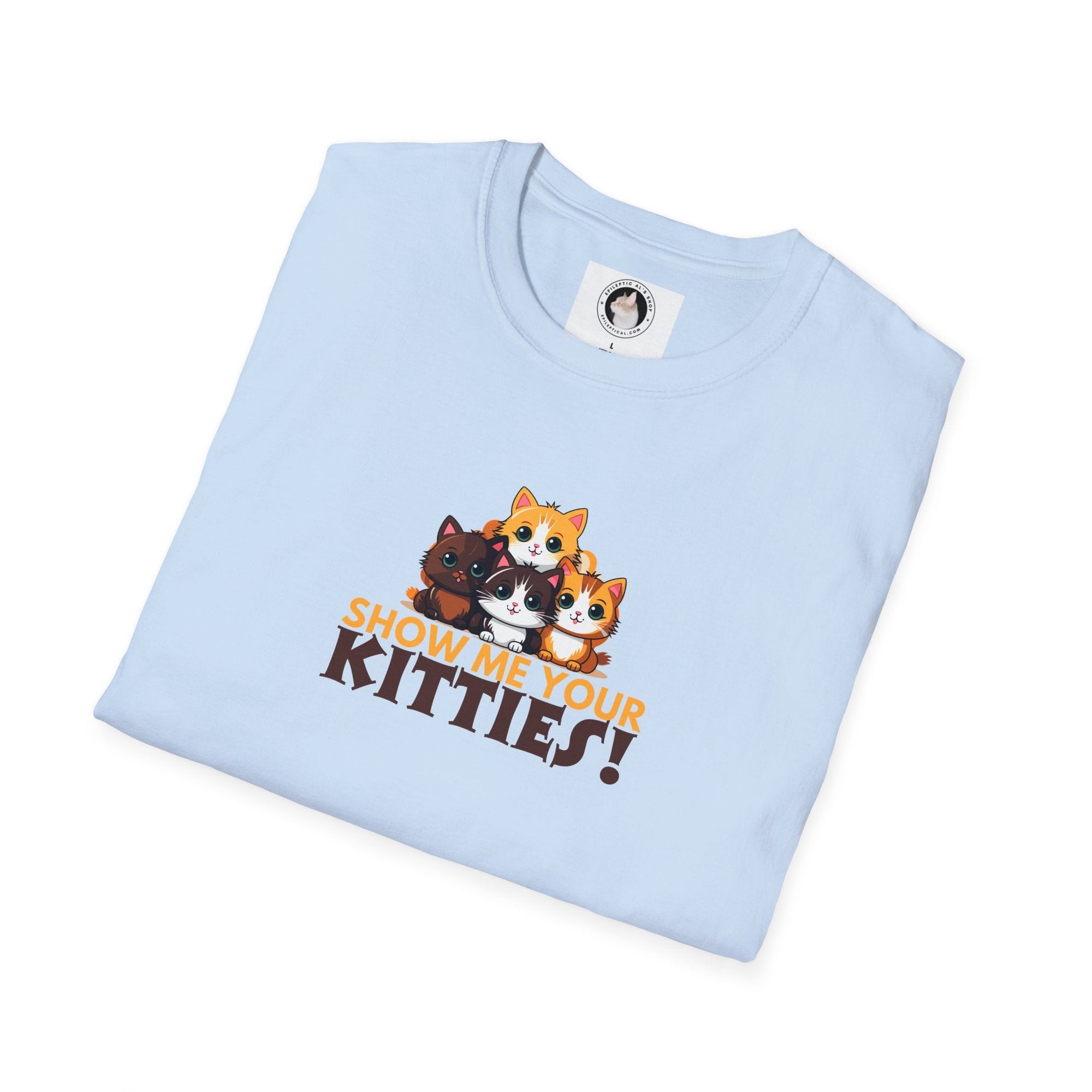 Show Me Your Kitties Softstyle T - Shirt - T - Shirt - Epileptic Al’s Shop