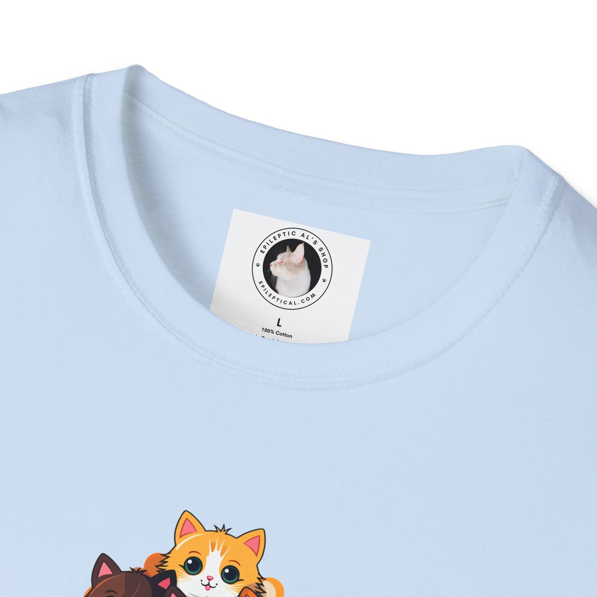 Show Me Your Kitties Softstyle T - Shirt - T - Shirt - Epileptic Al’s Shop