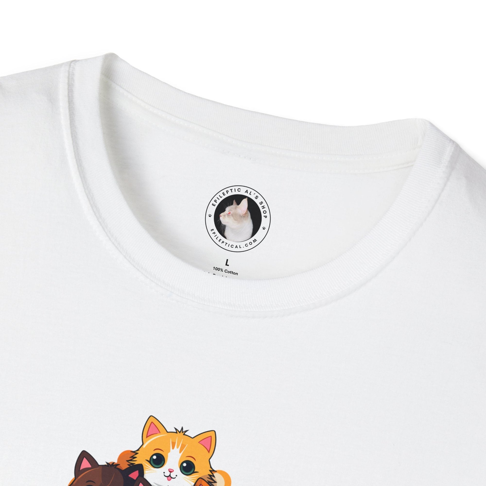 Show Me Your Kitties Softstyle T - Shirt - T - Shirt - Epileptic Al’s Shop