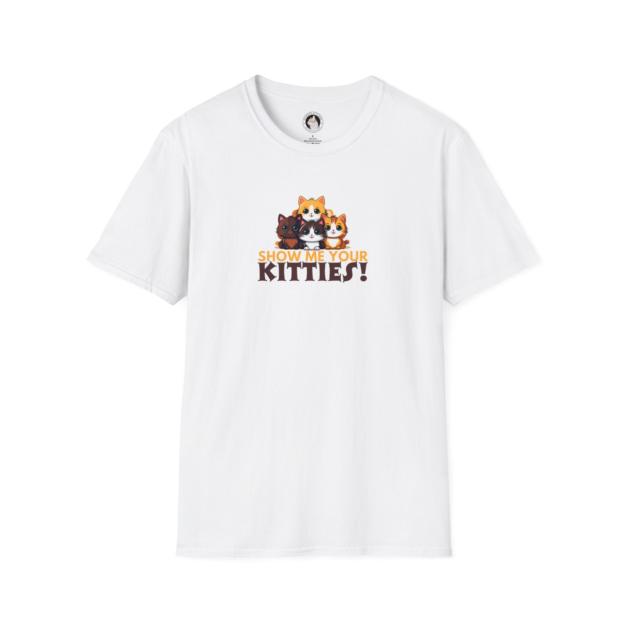 Show Me Your Kitties Softstyle T - Shirt - T - Shirt - Epileptic Al’s Shop