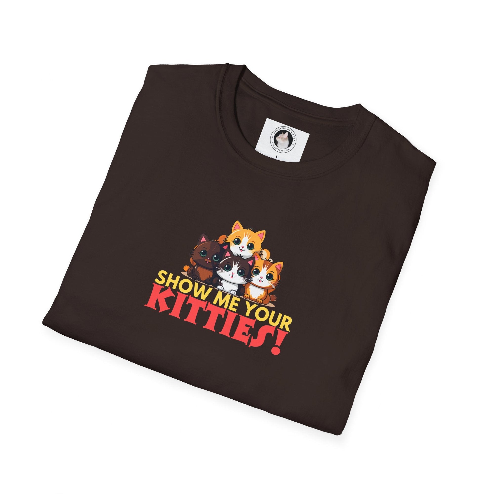 Show Me Your Kitties Softstyle T - Shirt - T - Shirt - Epileptic Al’s Shop