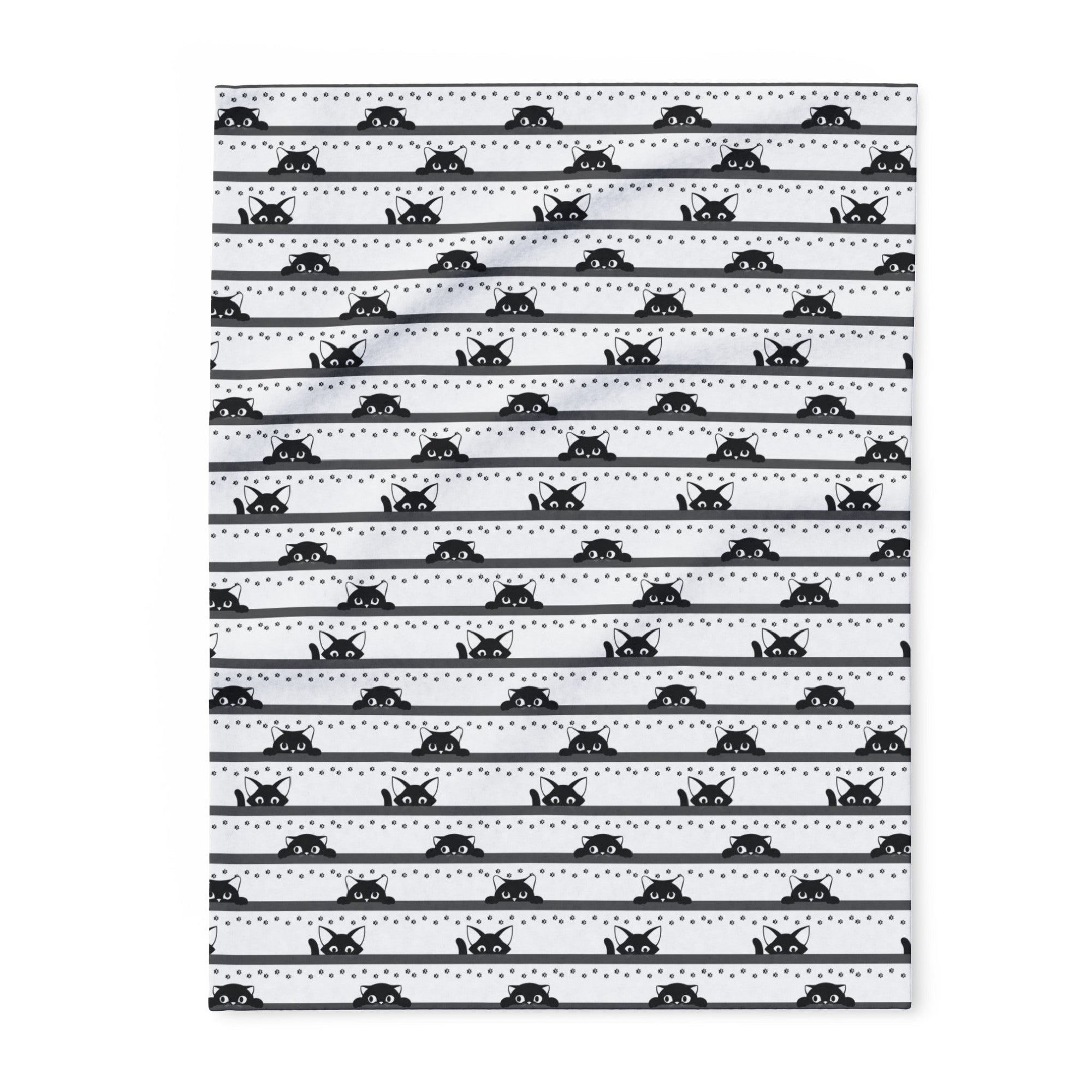 Shy Kitties Arctic Fleece Blanket - Home Decor - Epileptic Al’s Shop