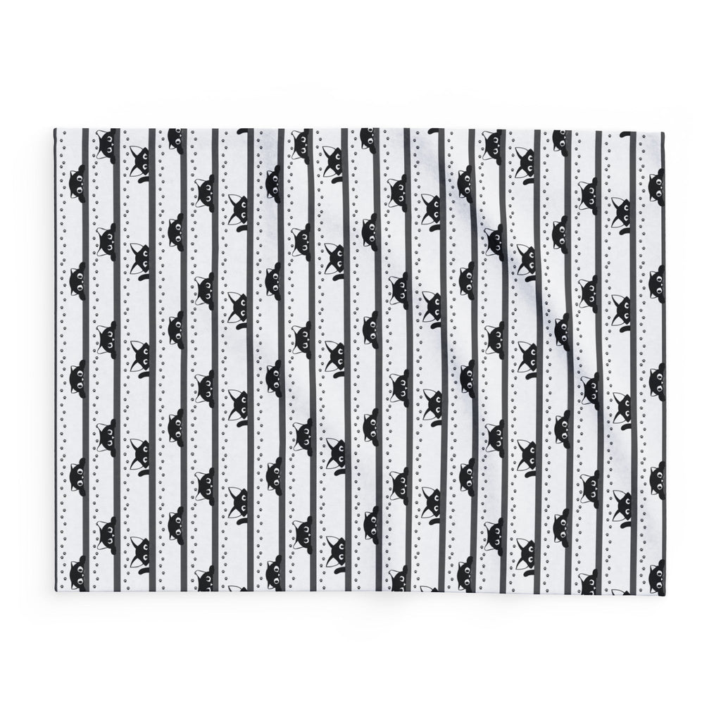 Shy Kitties Arctic Fleece Blanket - Home Decor - Epileptic Al’s Shop