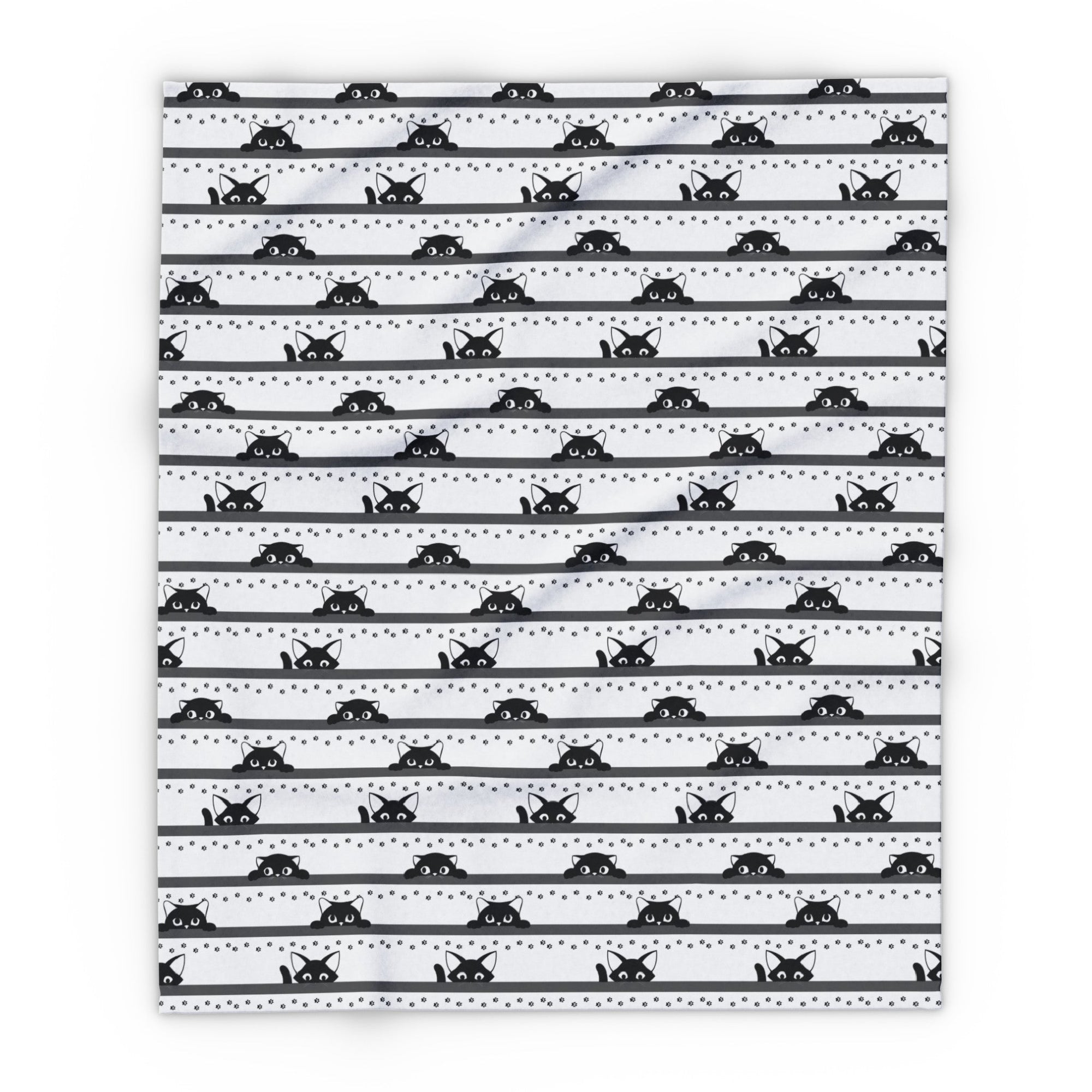 Shy Kitties Arctic Fleece Blanket - Home Decor - Epileptic Al’s Shop
