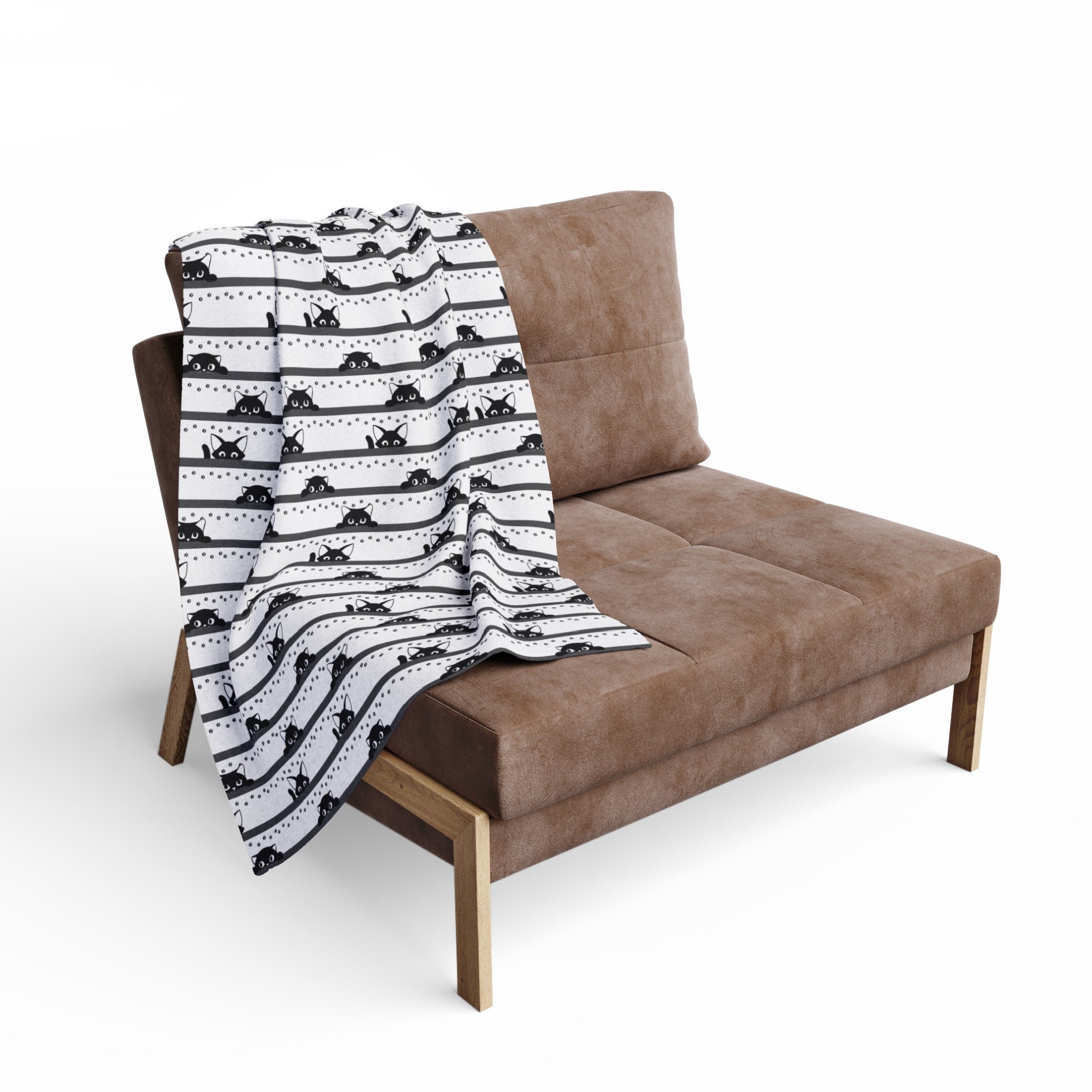 Shy Kitties Arctic Fleece Blanket - EpiAl's Shop