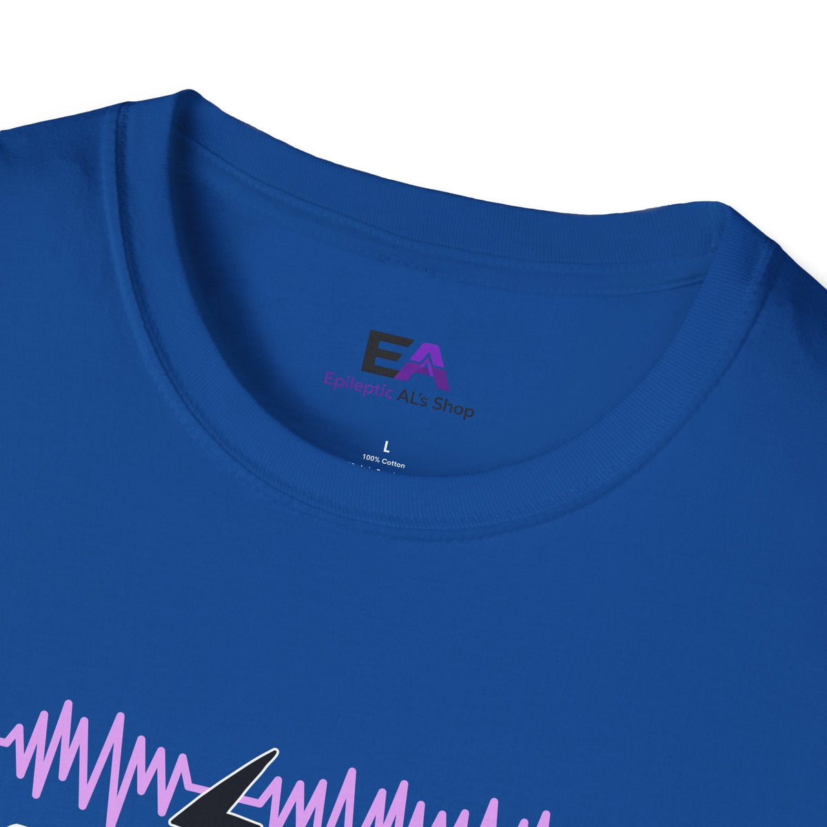 Signal Interference Tee — Quiet Static, Visible Spark - Clothing, Women, T-Shirts - EpiAl's Shop