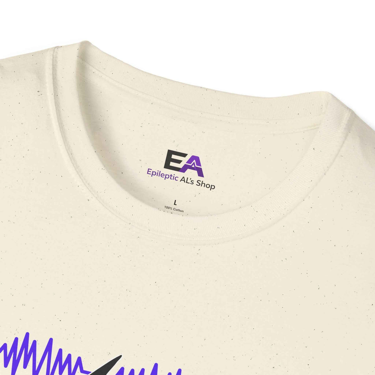 Signal Interference Tee — Quiet Static, Visible Spark - Clothing, Women, T-Shirts - EpiAl's Shop