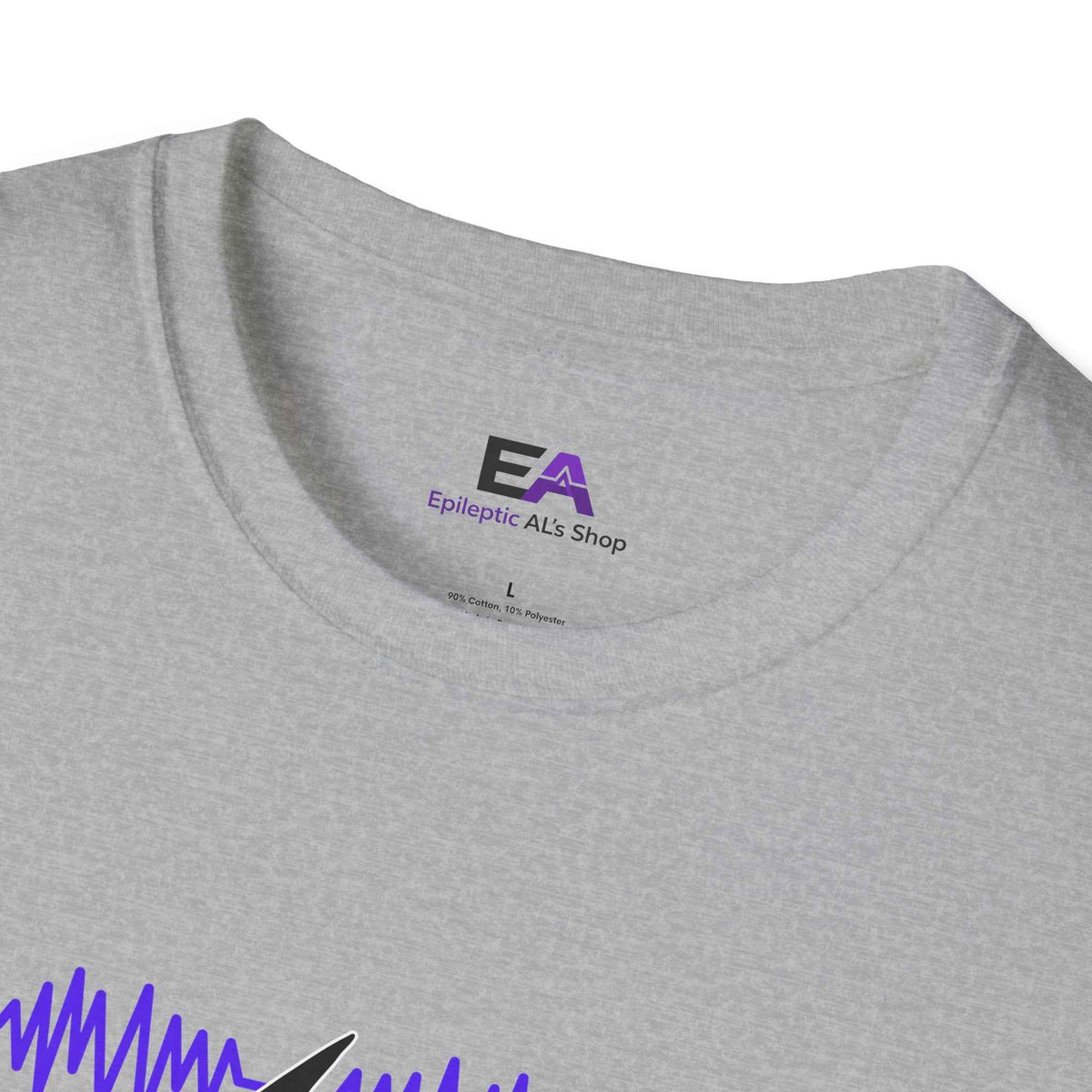 Signal Interference Tee — Quiet Static, Visible Spark - Clothing, Women, T-Shirts - EpiAl's Shop