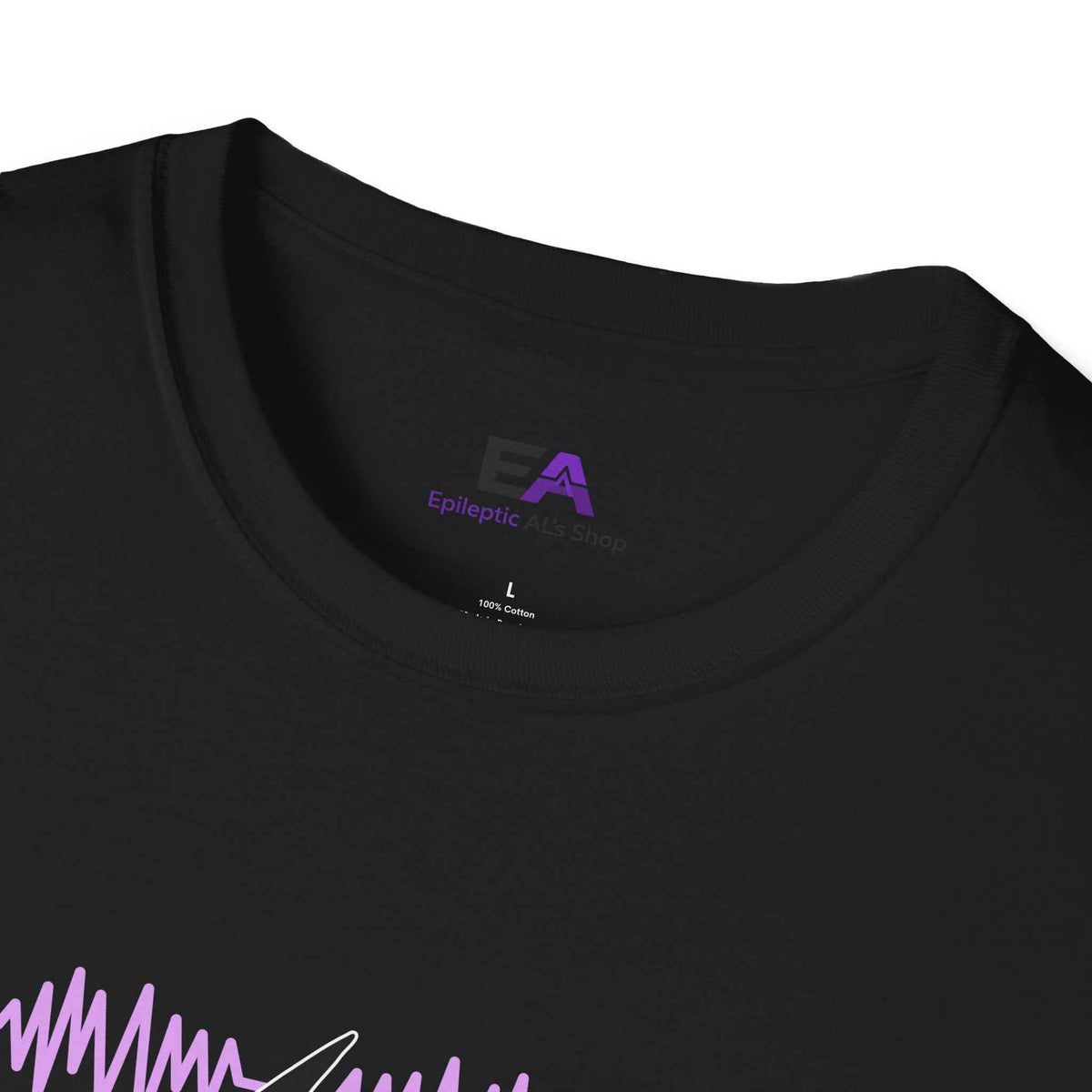 Signal Interference Tee — Quiet Static, Visible Spark - Clothing, Women, T-Shirts - EpiAl's Shop