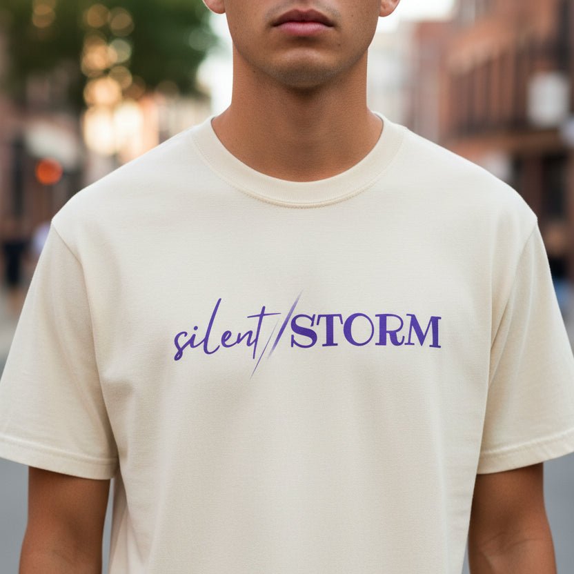 Silent Storm Unisex T-Shirt – Epilepsy Awareness Purple Statement Tee - Clothing, Women, T-Shirts - EpiAl's Shop