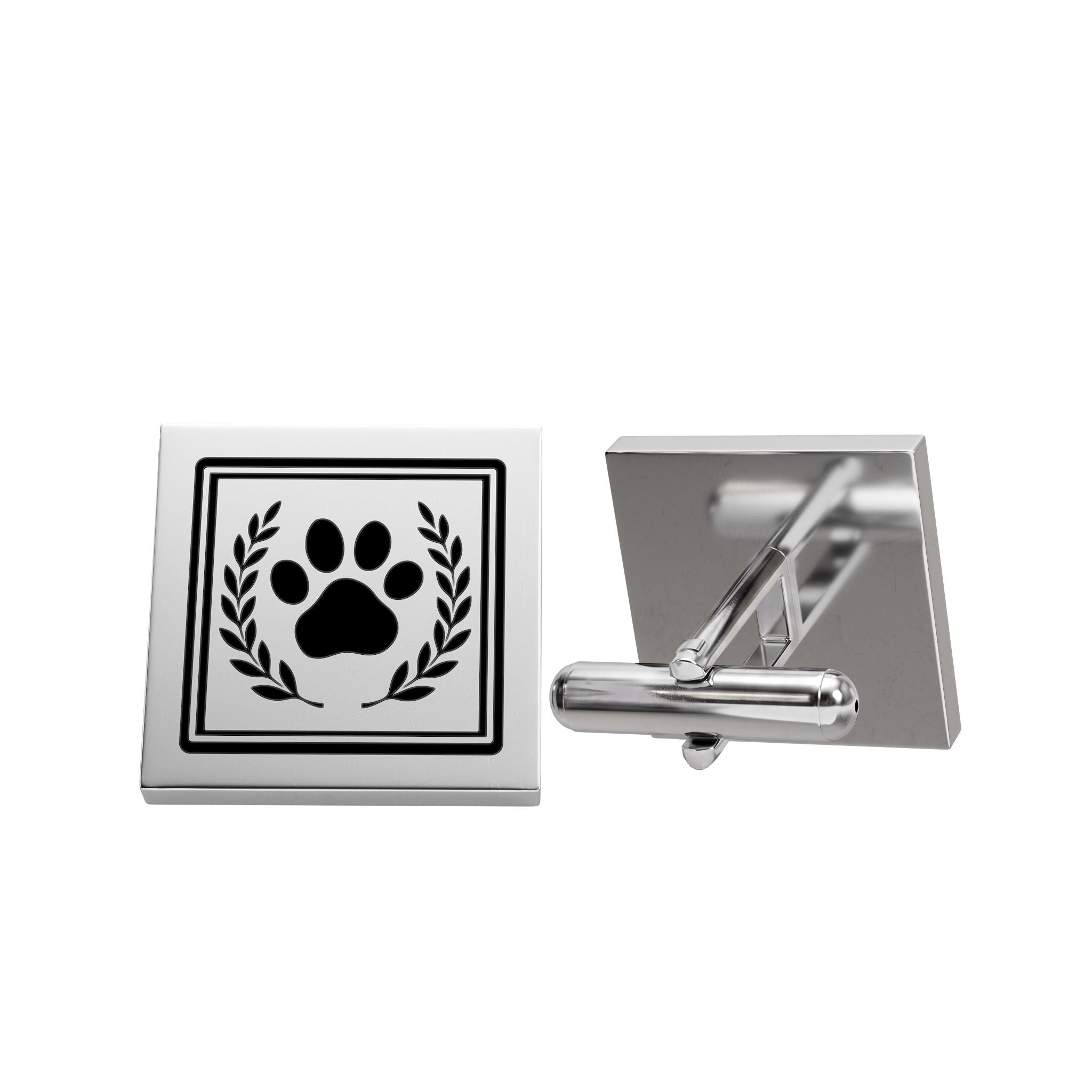 Silent Supervision Division Gold Cat Paw Cufflinks | Formal Cat Lover Accessories - Jewelry, Cufflinks - EpiAl's Shop