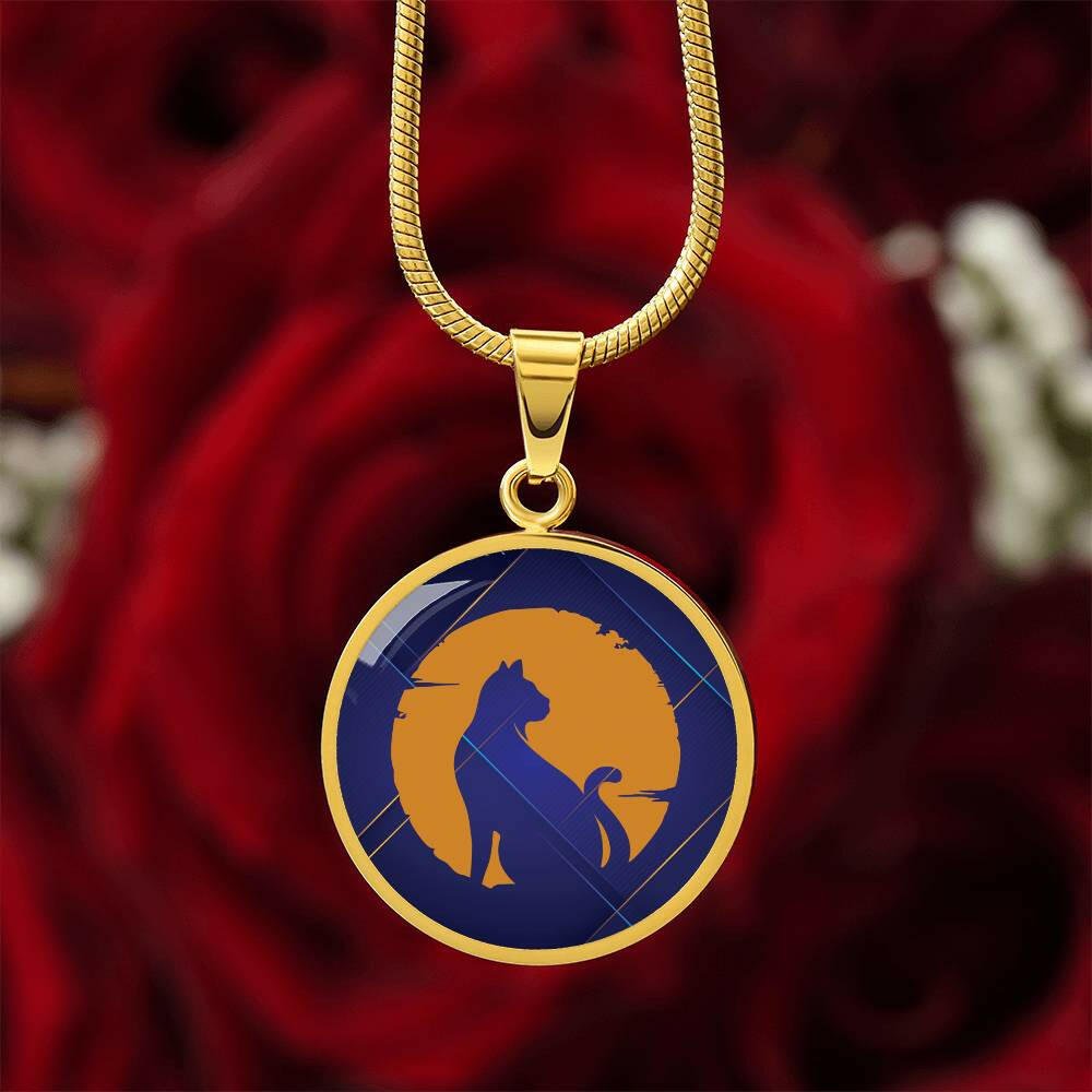 Silhouette Cat Necklace - Jewelry - Epileptic Al’s Shop