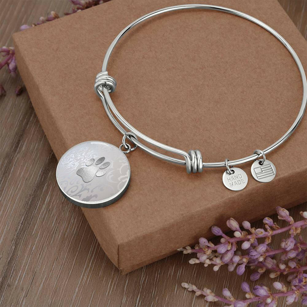Silver Paw Bracelet - Jewelry - Epileptic Al’s Shop