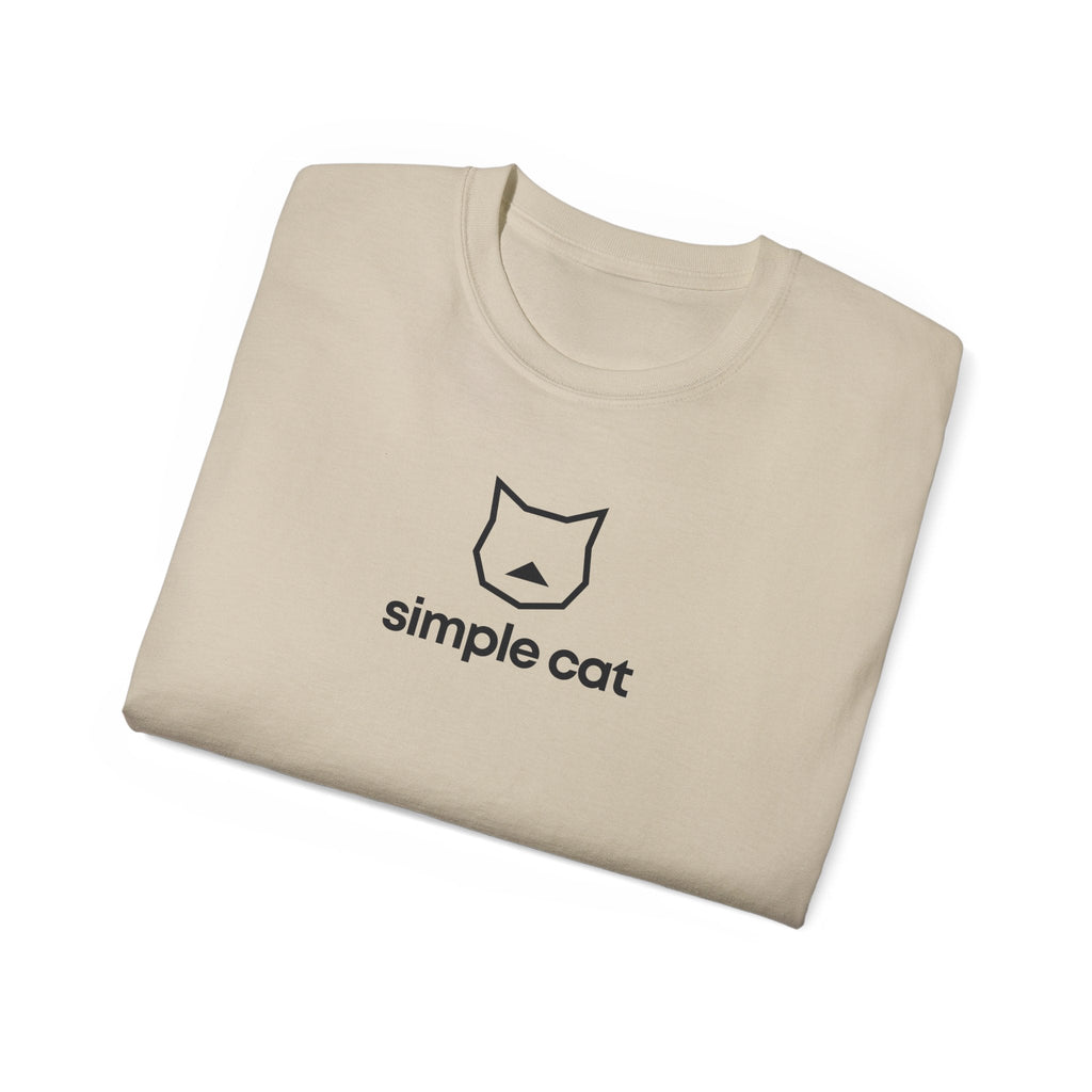 Simple Cat Unisex Ultra Cotton Tee - T - Shirt - Epileptic Al’s Shop