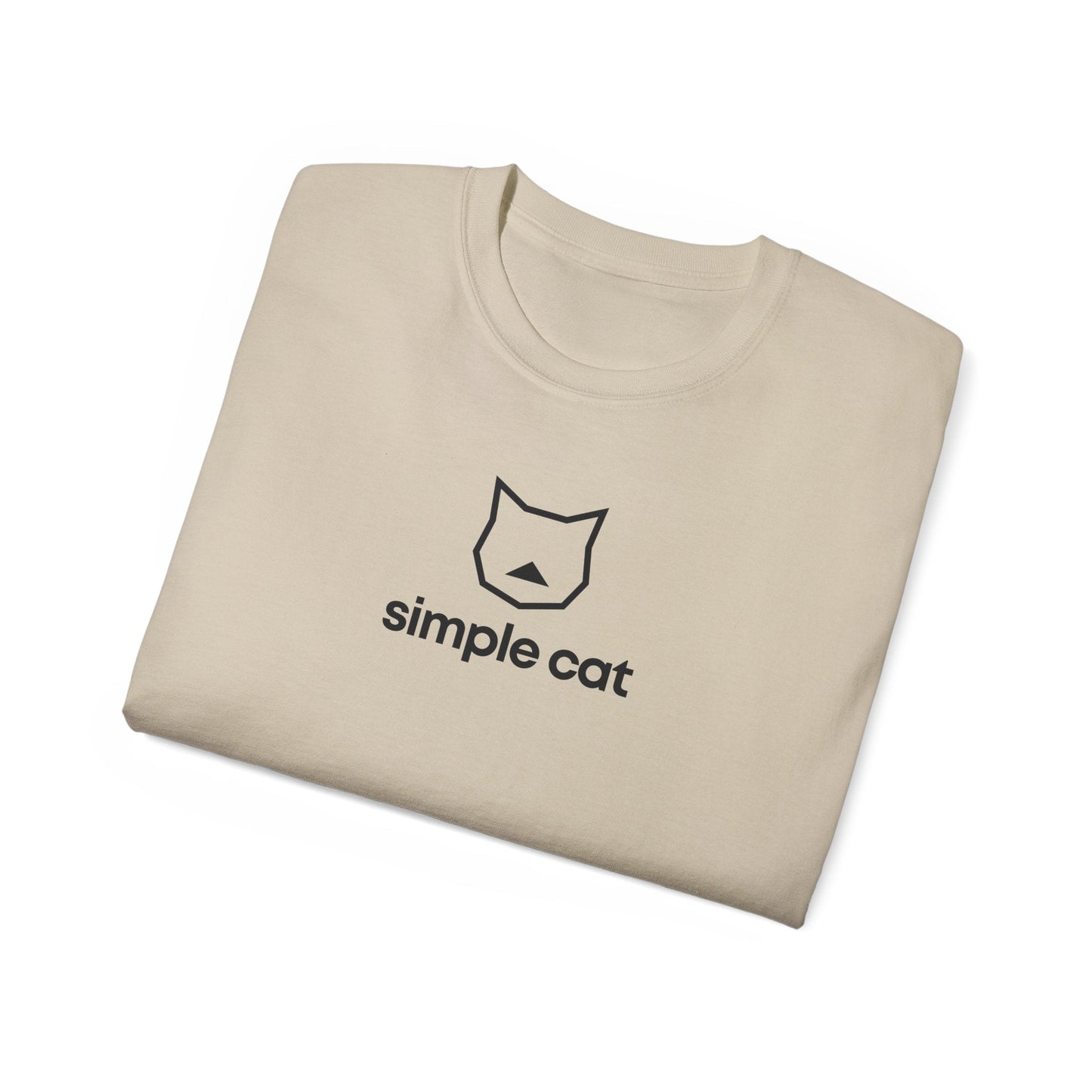 Simple Cat Unisex Ultra Cotton Tee - T - Shirt - Epileptic Al’s Shop