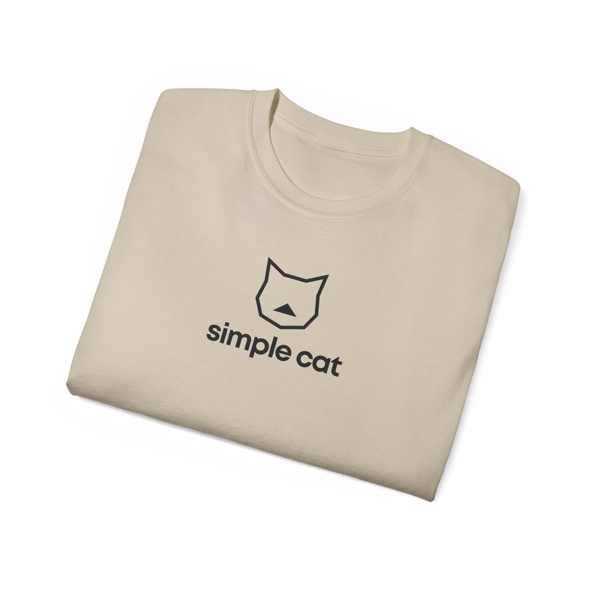 Simple Cat Unisex Ultra Cotton Tee - T - Shirt - Epileptic Al’s Shop