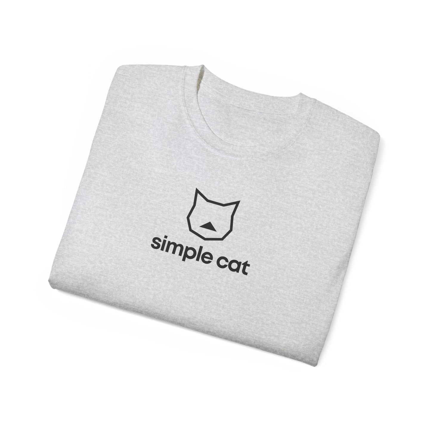 Simple Cat Unisex Ultra Cotton Tee - T - Shirt - Epileptic Al’s Shop