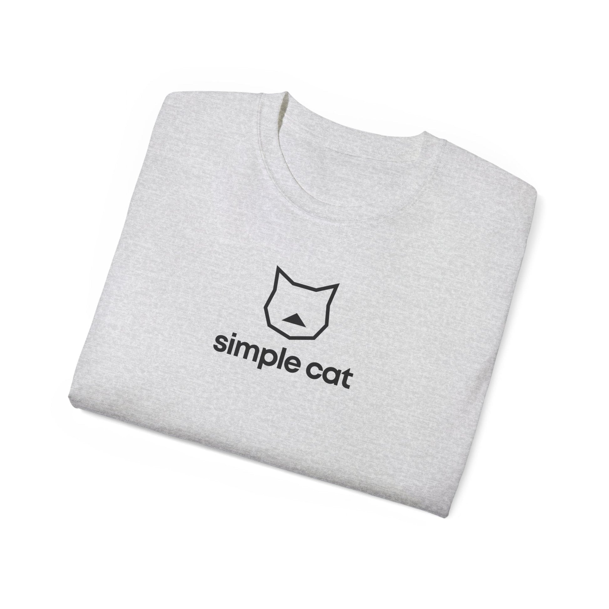 Simple Cat Unisex Ultra Cotton Tee - T - Shirt - Epileptic Al’s Shop