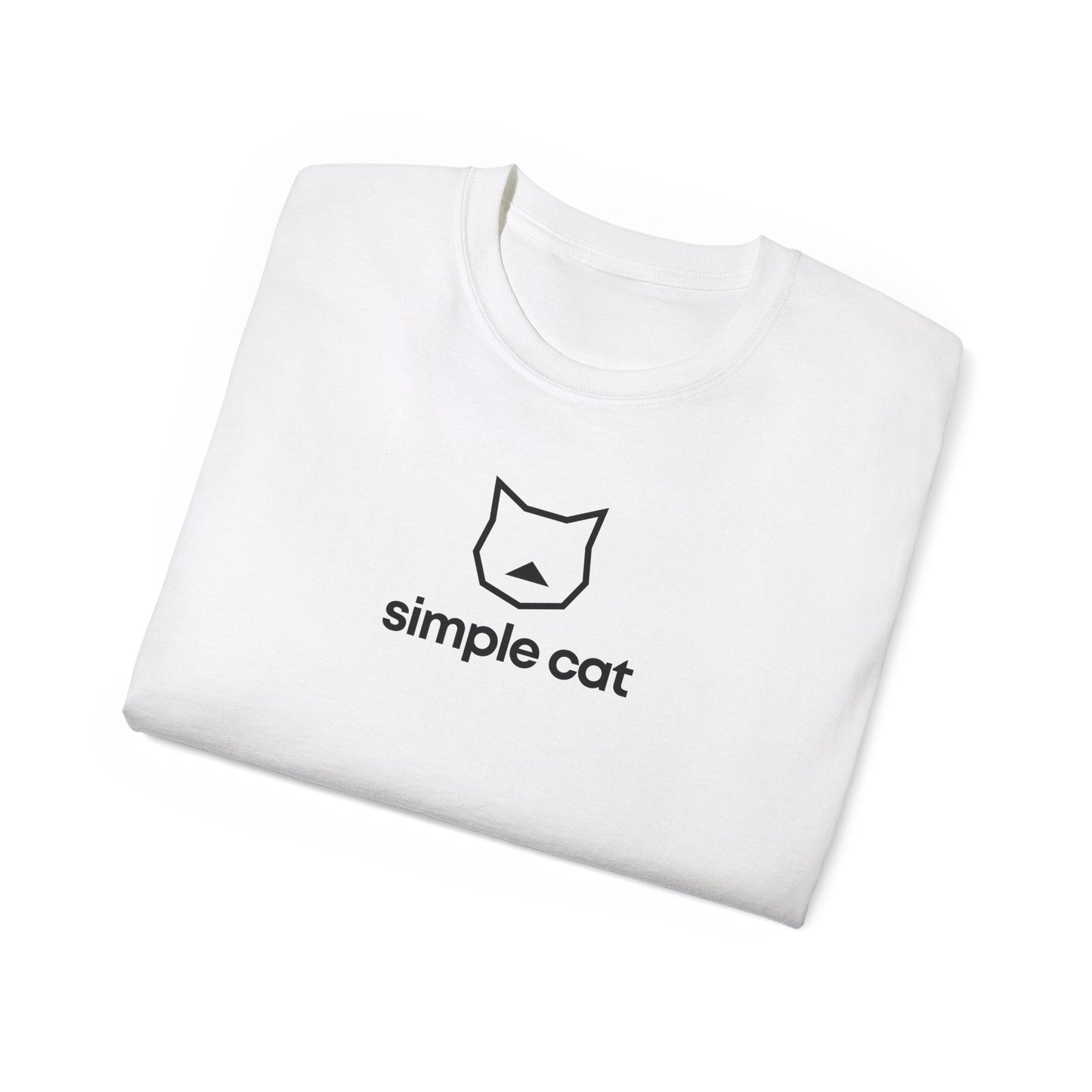 Simple Cat Unisex Ultra Cotton Tee - T - Shirt - Epileptic Al’s Shop