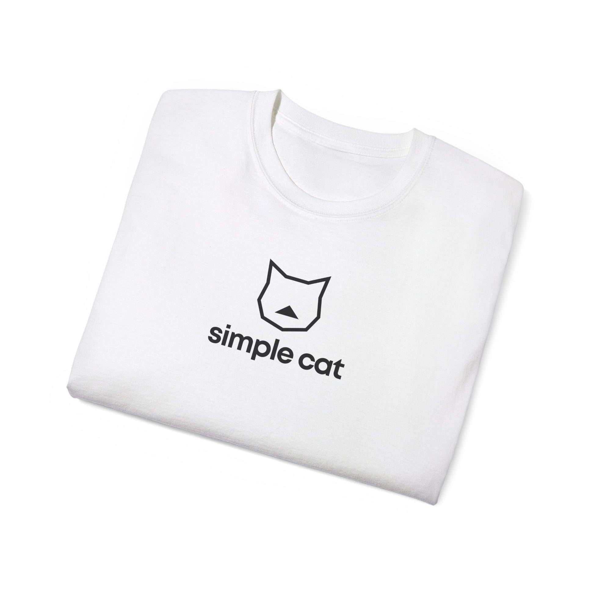 Simple Cat Unisex Ultra Cotton Tee - T - Shirt - Epileptic Al’s Shop