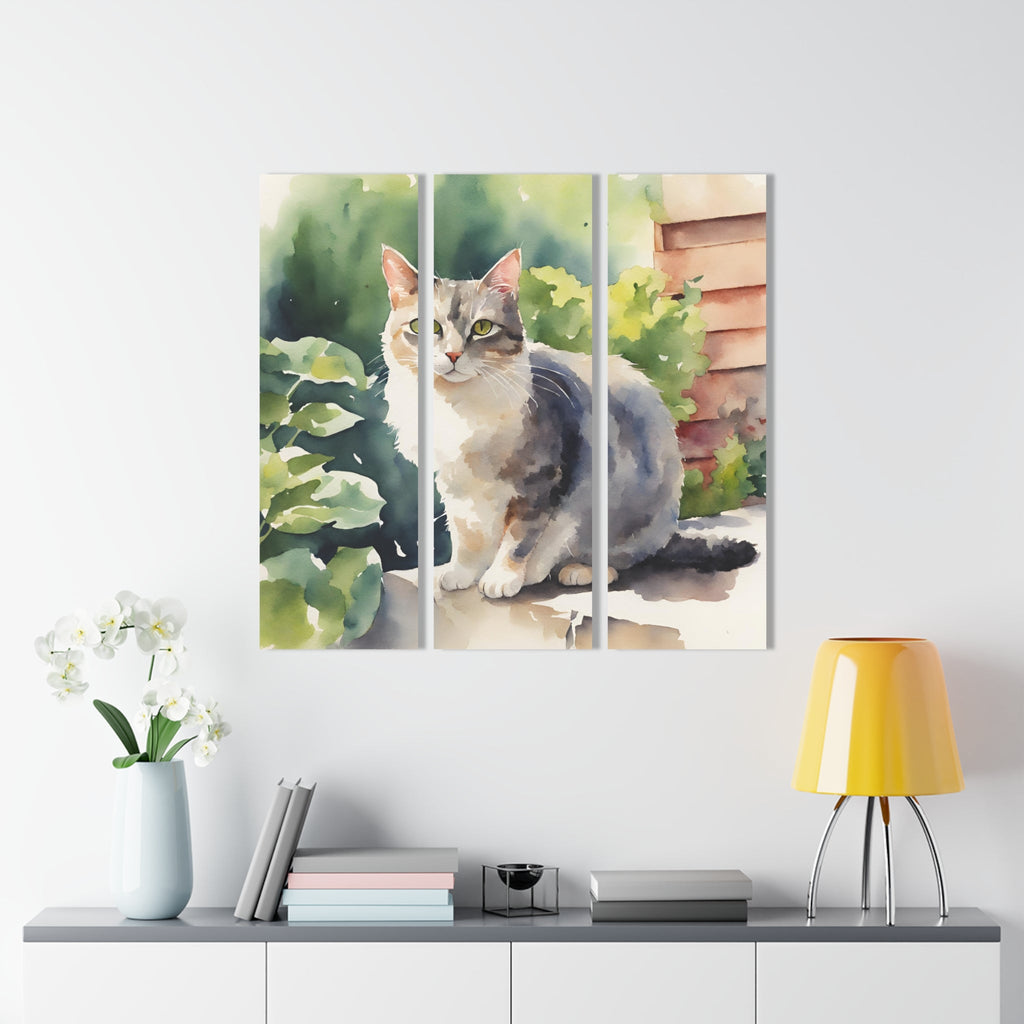 Sitty Kitty Acrylic Prints (Triptych) - Home Decor - Epileptic Al’s Shop