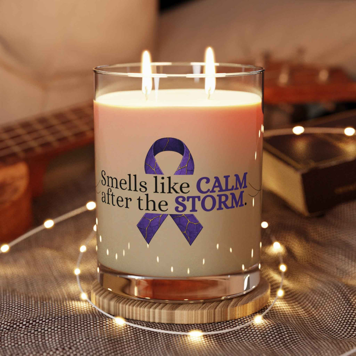 Smells Like Calm After the Storm Soy Candle (11oz) - Decor, Candles, Scented - EpiAl's Shop