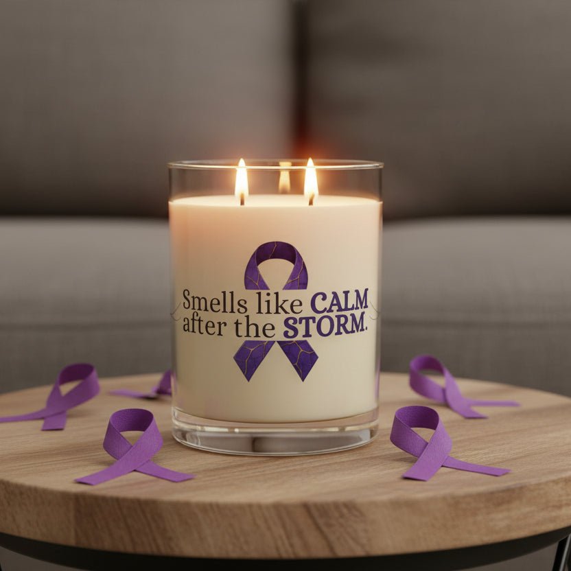 Smells Like Calm After the Storm Soy Candle (11oz) - Decor, Candles, Scented - EpiAl's Shop