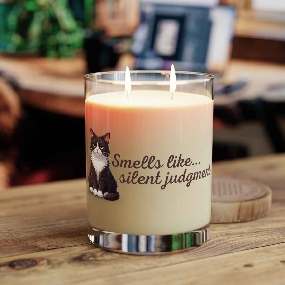 Smells Like… Silent Judgment Soy Candle (11oz) - Decor, Candles, Scented - EpiAl's Shop
