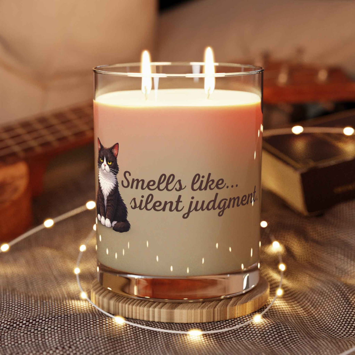 Smells Like… Silent Judgment Soy Candle (11oz) - Decor, Candles, Scented - EpiAl's Shop