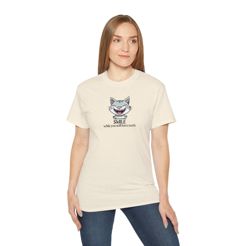 Smile Unisex Ultra Cotton Tee - T - Shirt - Epileptic Al’s Shop