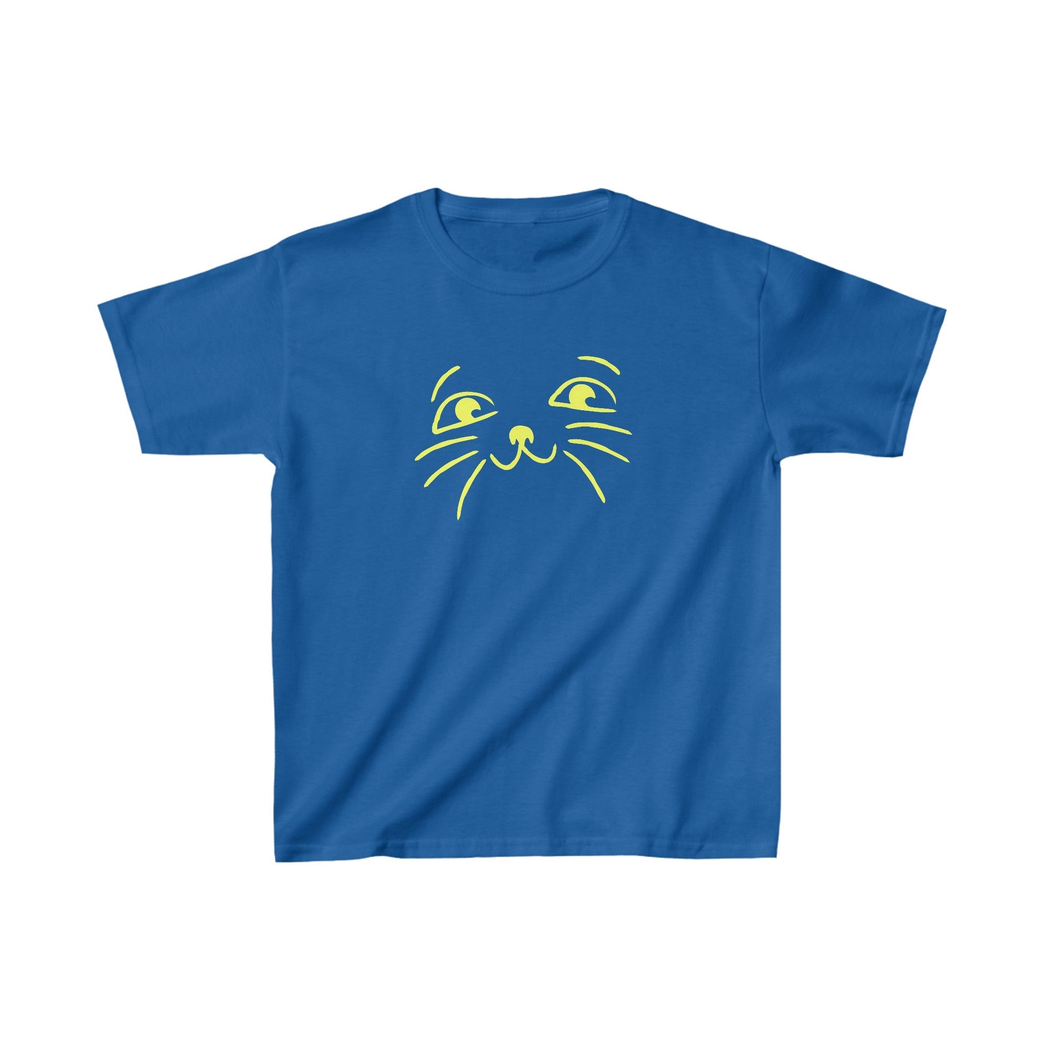 Smiley Cat Kids Heavy Cotton™ Tee - EpiAl's Shop