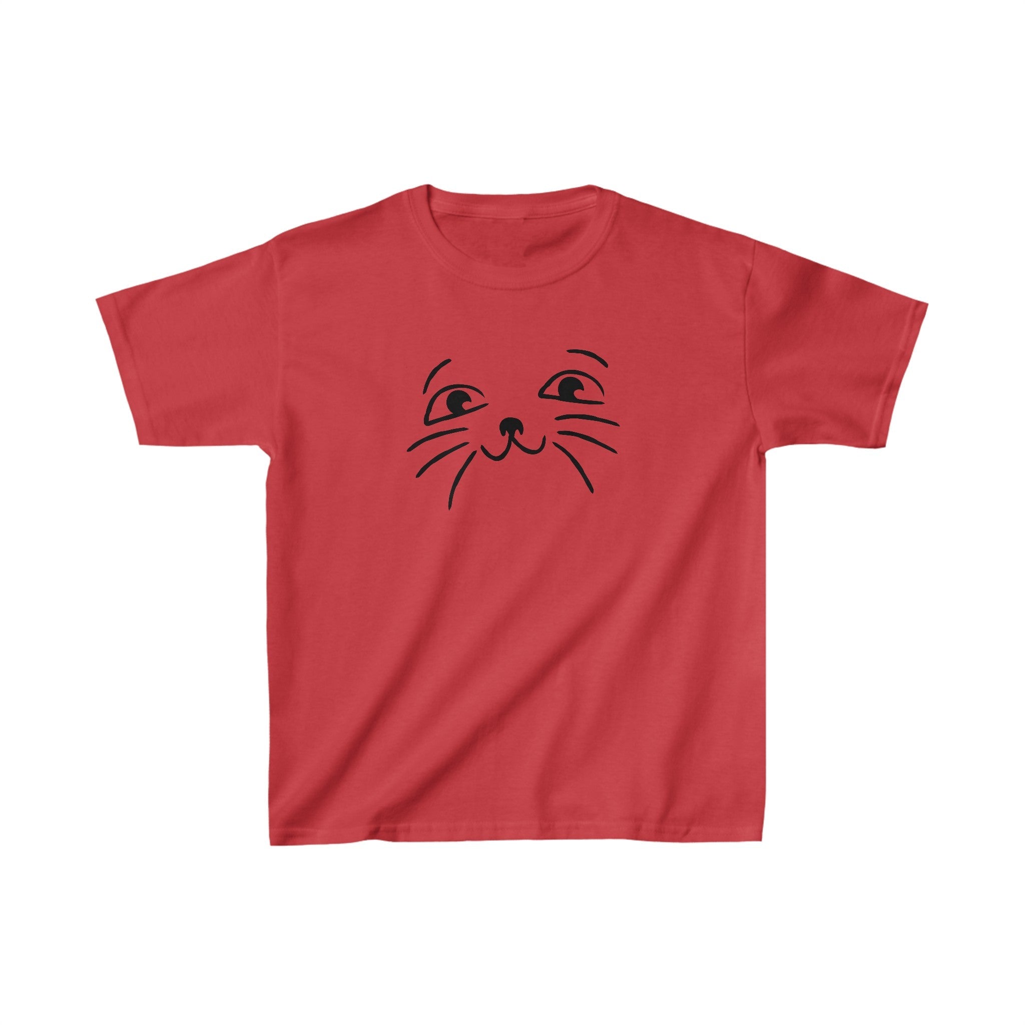 Smiley Cat Kids Heavy Cotton™ Tee - EpiAl's Shop