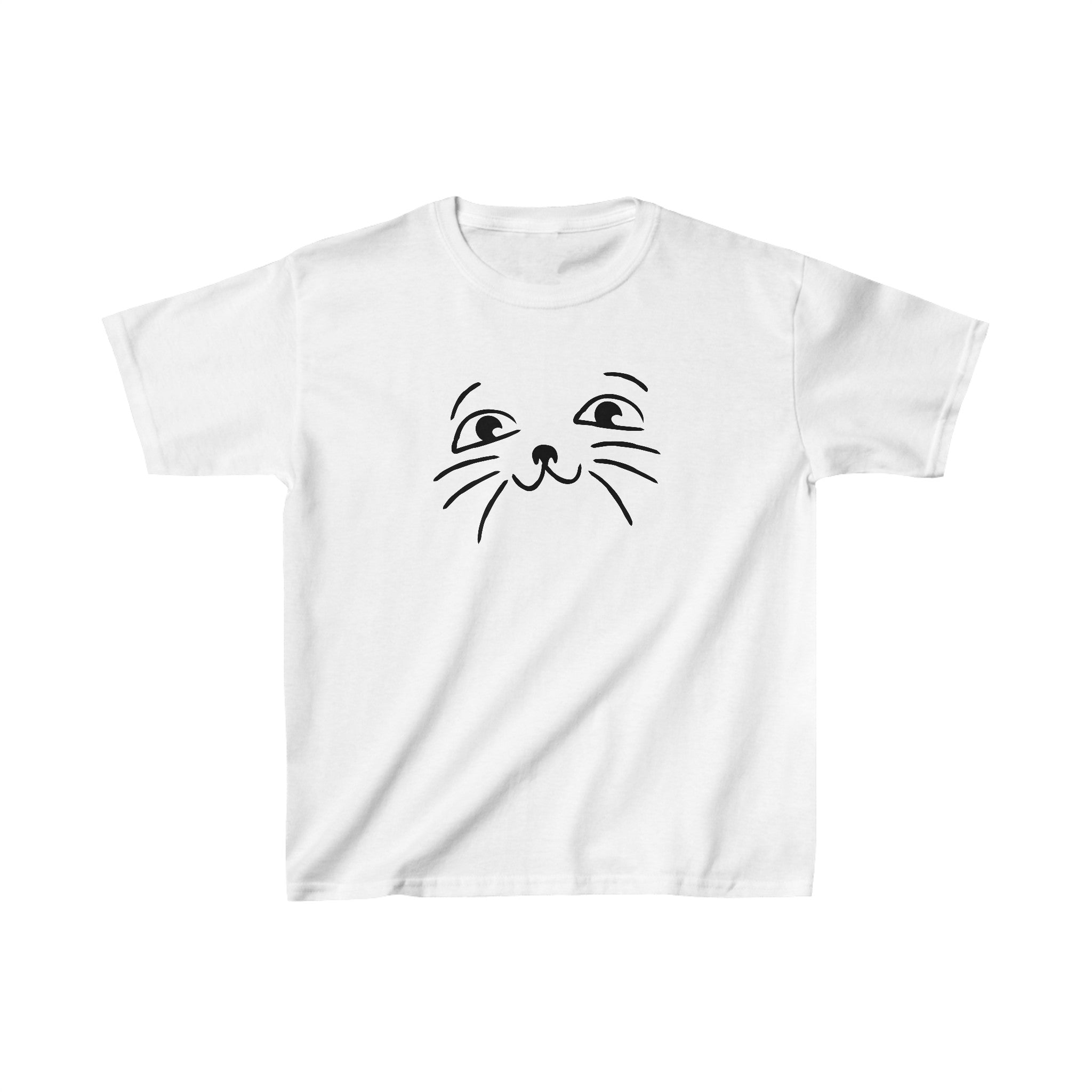 Smiley Cat Kids Heavy Cotton™ Tee - EpiAl's Shop
