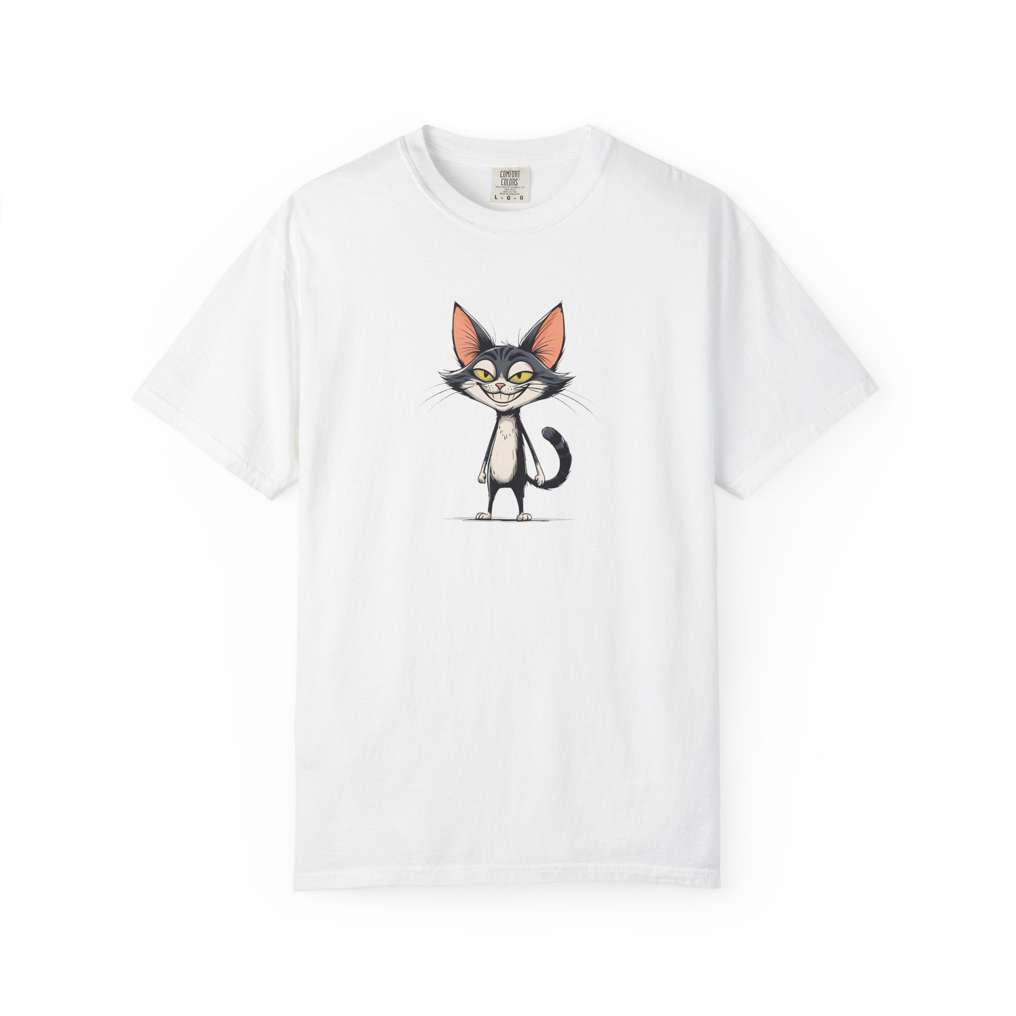 Smiling Cat Unisex T-Shirt | Funny Cat Tee - Clothing, T-shirts - EpiAl's Shop
