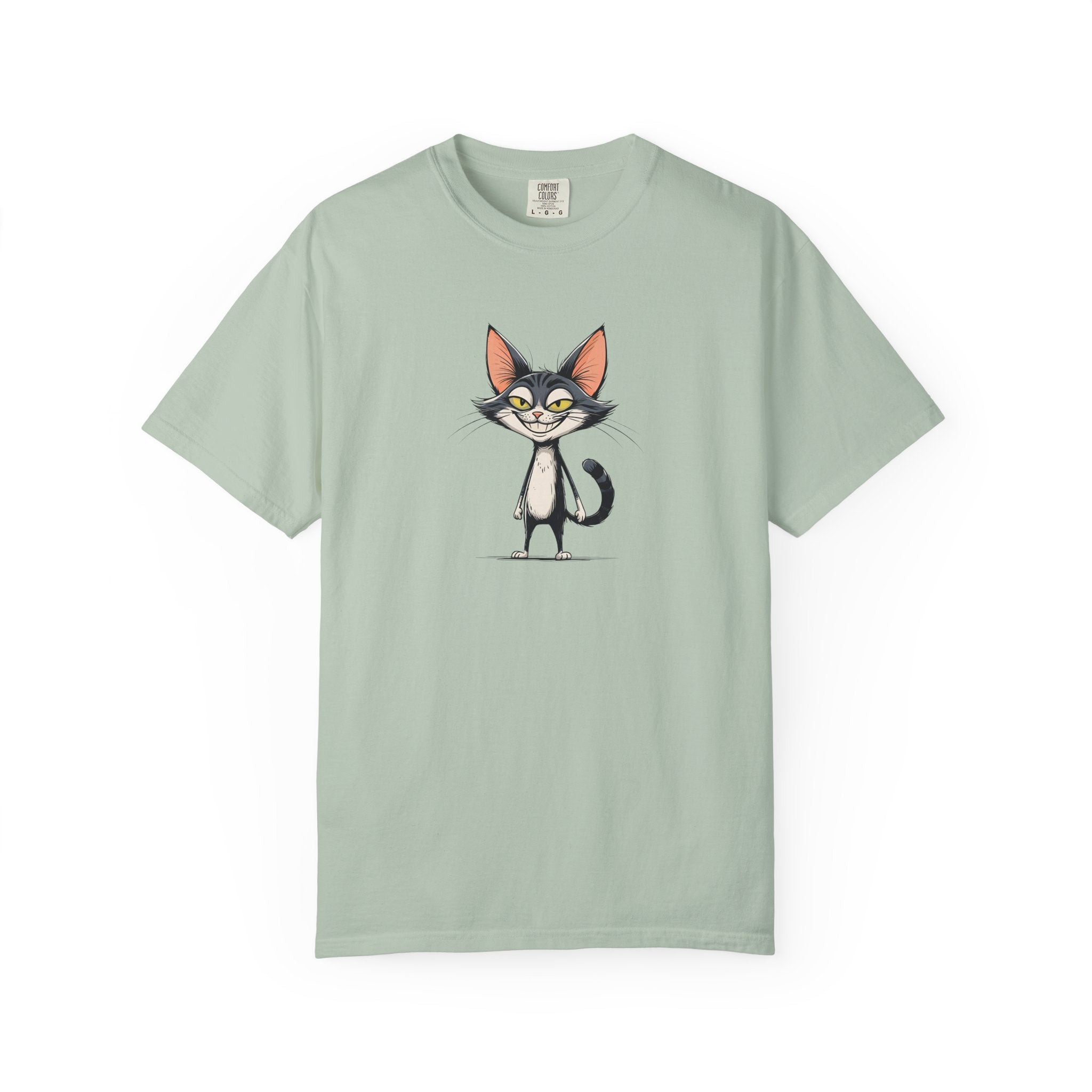 Smiling Cat Unisex T-Shirt | Funny Cat Tee - Clothing, T-shirts - EpiAl's Shop