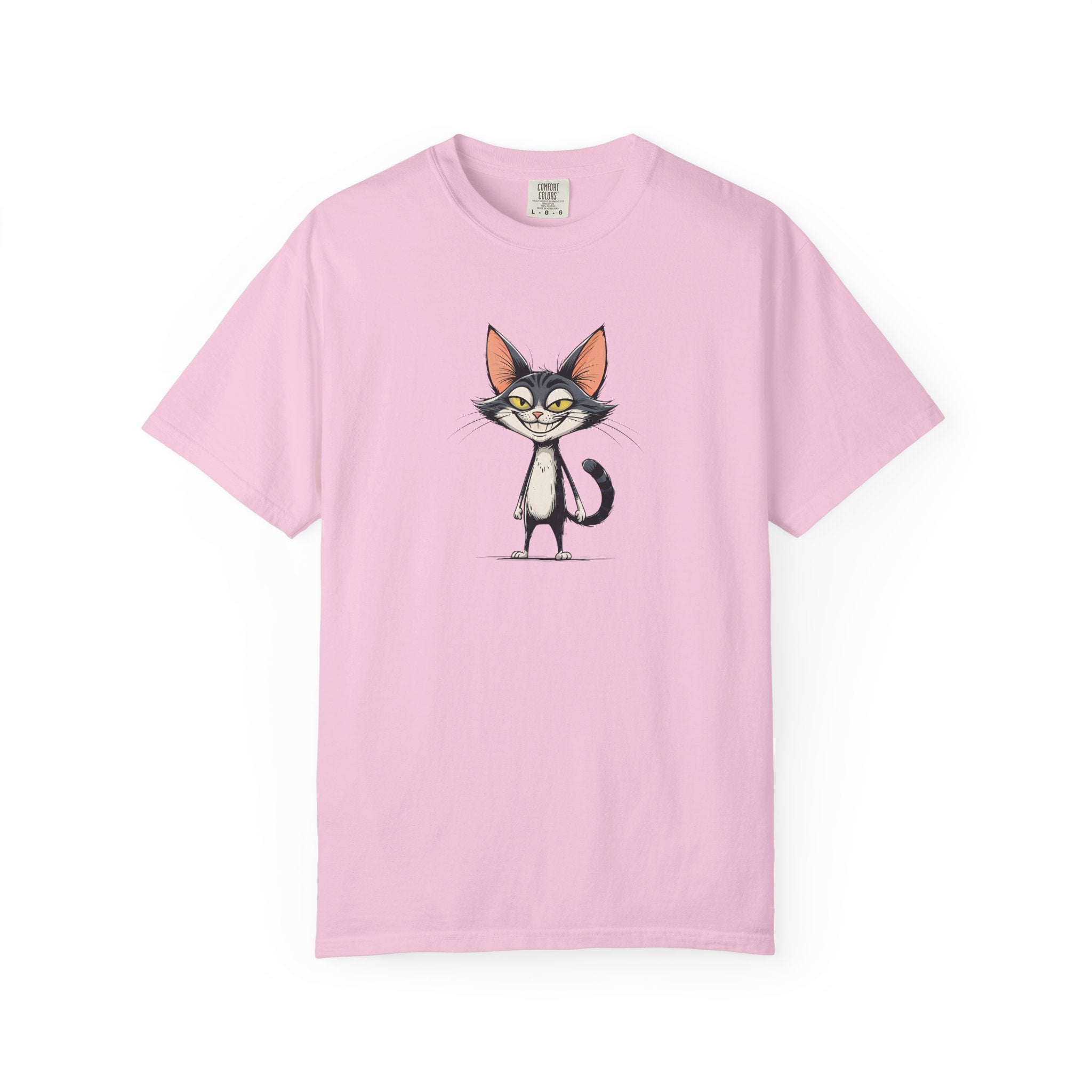 Smiling Cat Unisex T-Shirt | Funny Cat Tee - Clothing, T-shirts - EpiAl's Shop