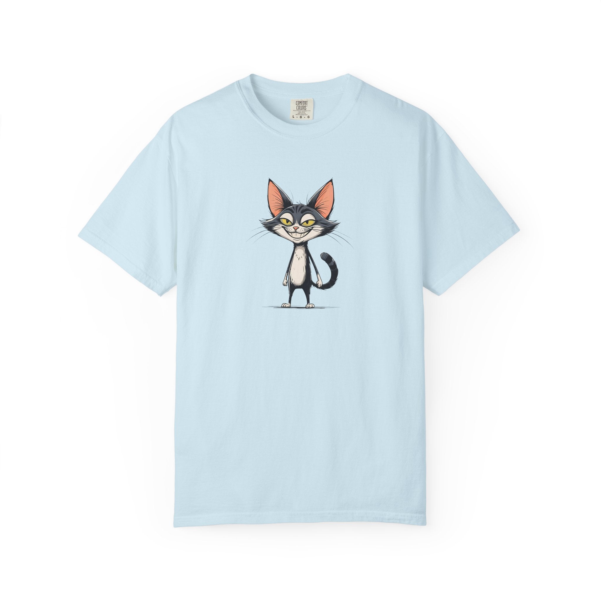 Smiling Cat Unisex T-Shirt | Funny Cat Tee - Clothing, T-shirts - EpiAl's Shop