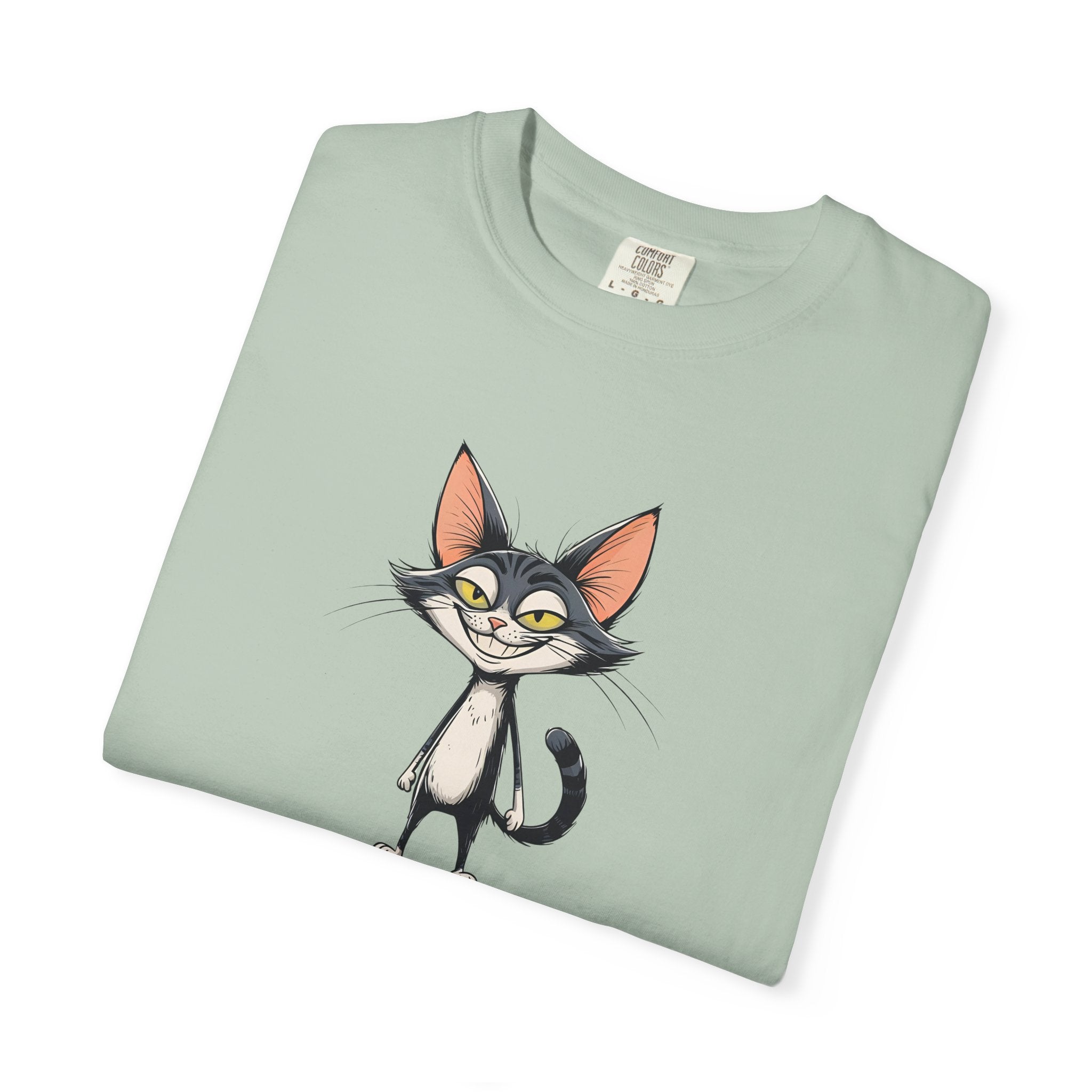 Smiling Cat Unisex T-Shirt | Funny Cat Tee - Clothing, T-shirts - EpiAl's Shop