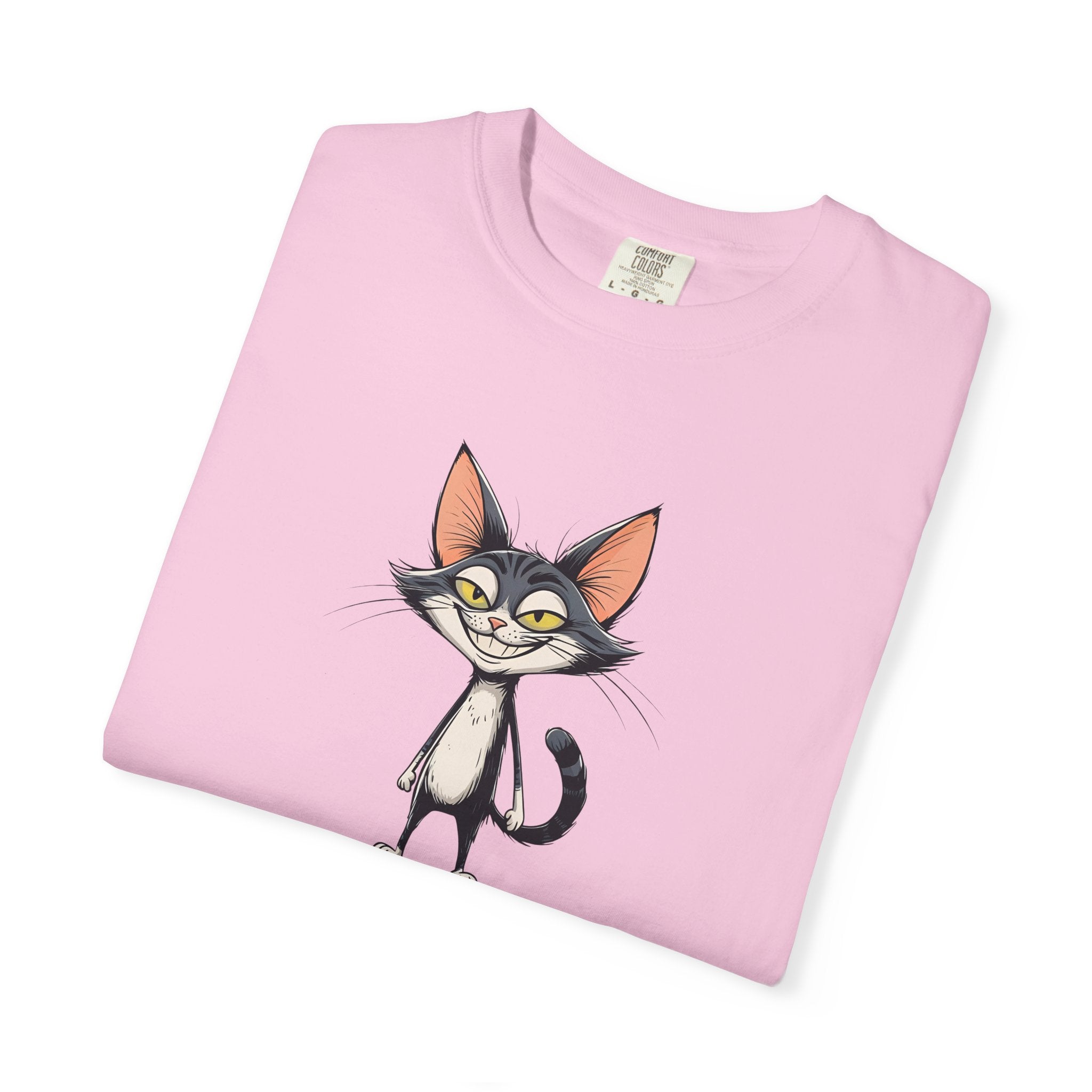 Smiling Cat Unisex T-Shirt | Funny Cat Tee - Clothing, T-shirts - EpiAl's Shop