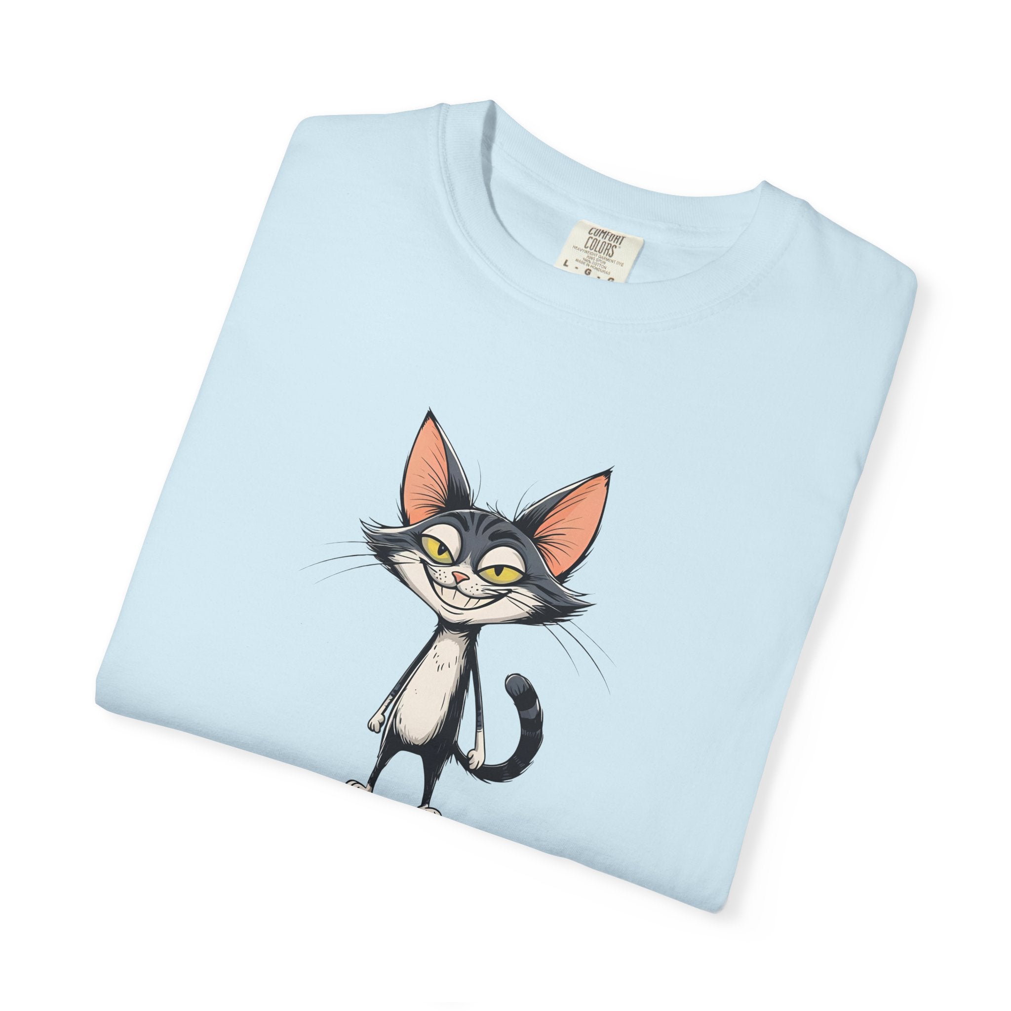 Smiling Cat Unisex T-Shirt | Funny Cat Tee - Clothing, T-shirts - EpiAl's Shop