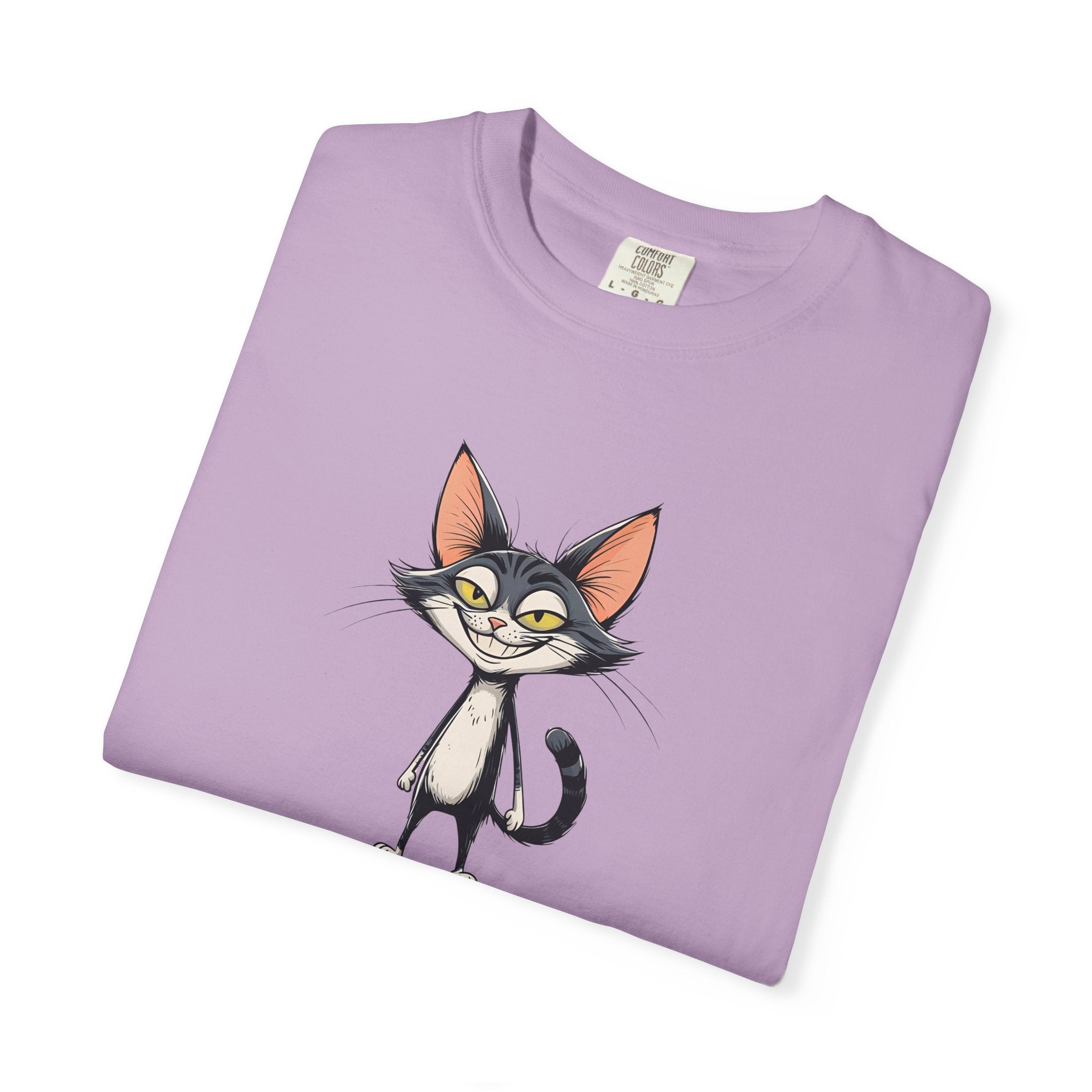 Smiling Cat Unisex T-Shirt | Funny Cat Tee - Clothing, T-shirts - EpiAl's Shop