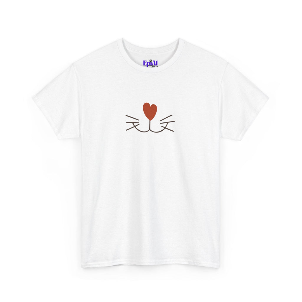 Smily Kitty Unisex Heavy Cotton Tee - T - Shirt - Epileptic Al’s Shop