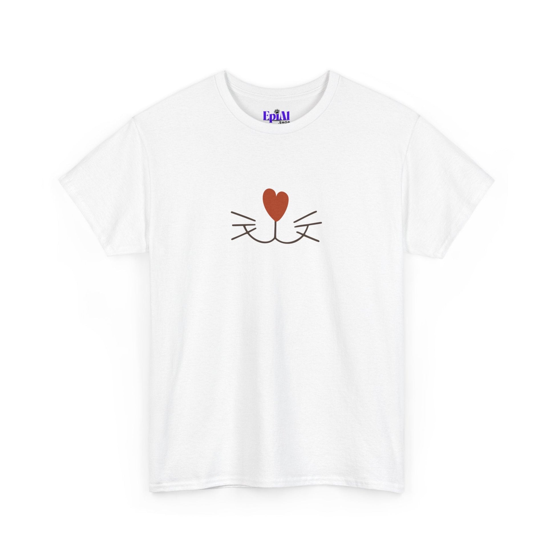 Smily Kitty Unisex Heavy Cotton Tee - T - Shirt - Epileptic Al’s Shop
