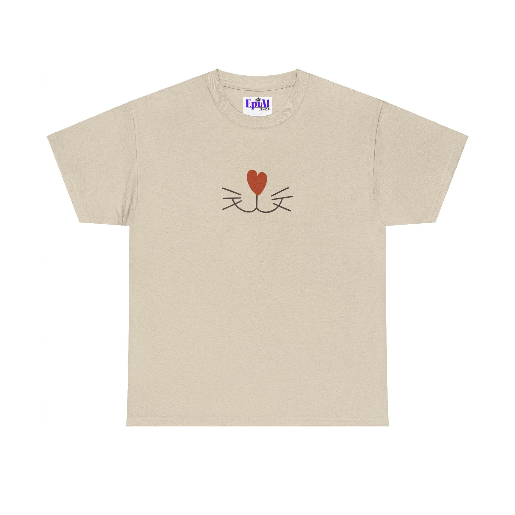 Smily Kitty Unisex Heavy Cotton Tee - T - Shirt - Epileptic Al’s Shop