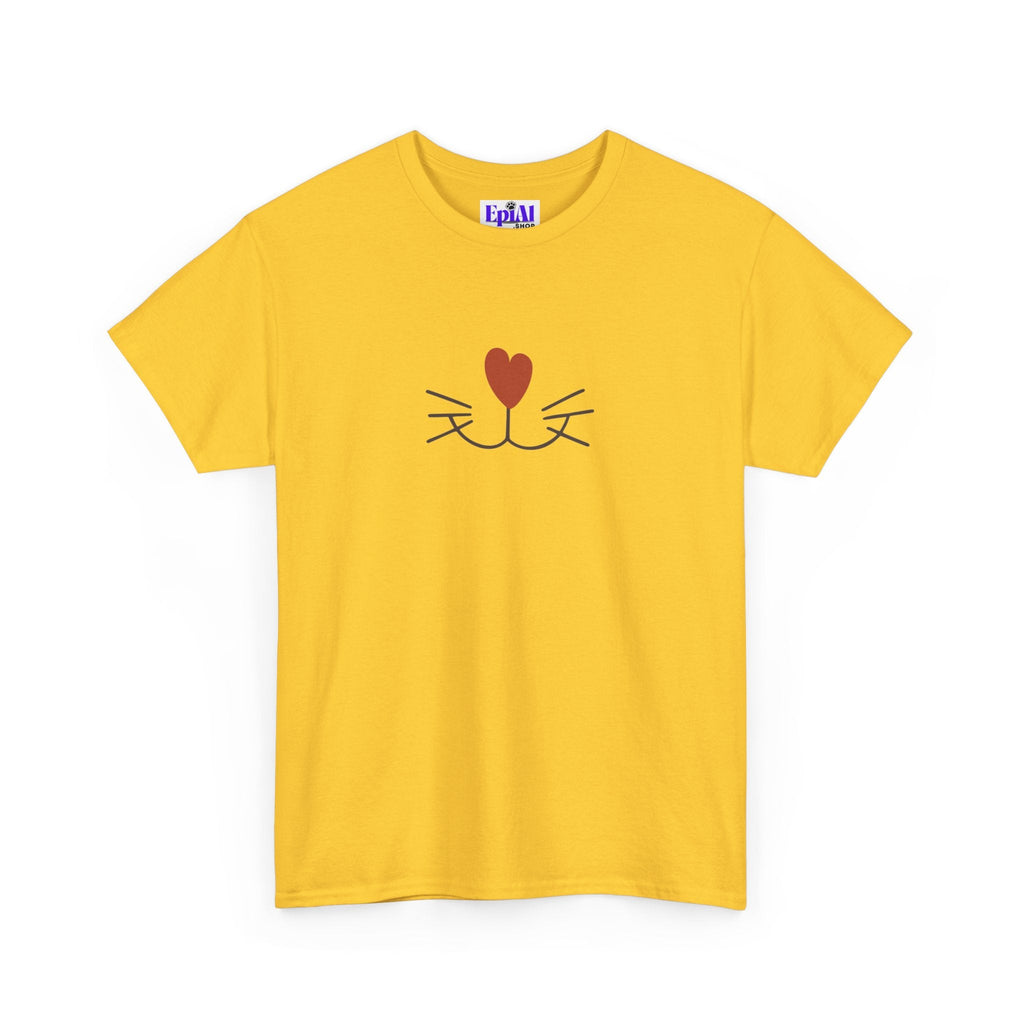 Smily Kitty Unisex Heavy Cotton Tee - T - Shirt - Epileptic Al’s Shop