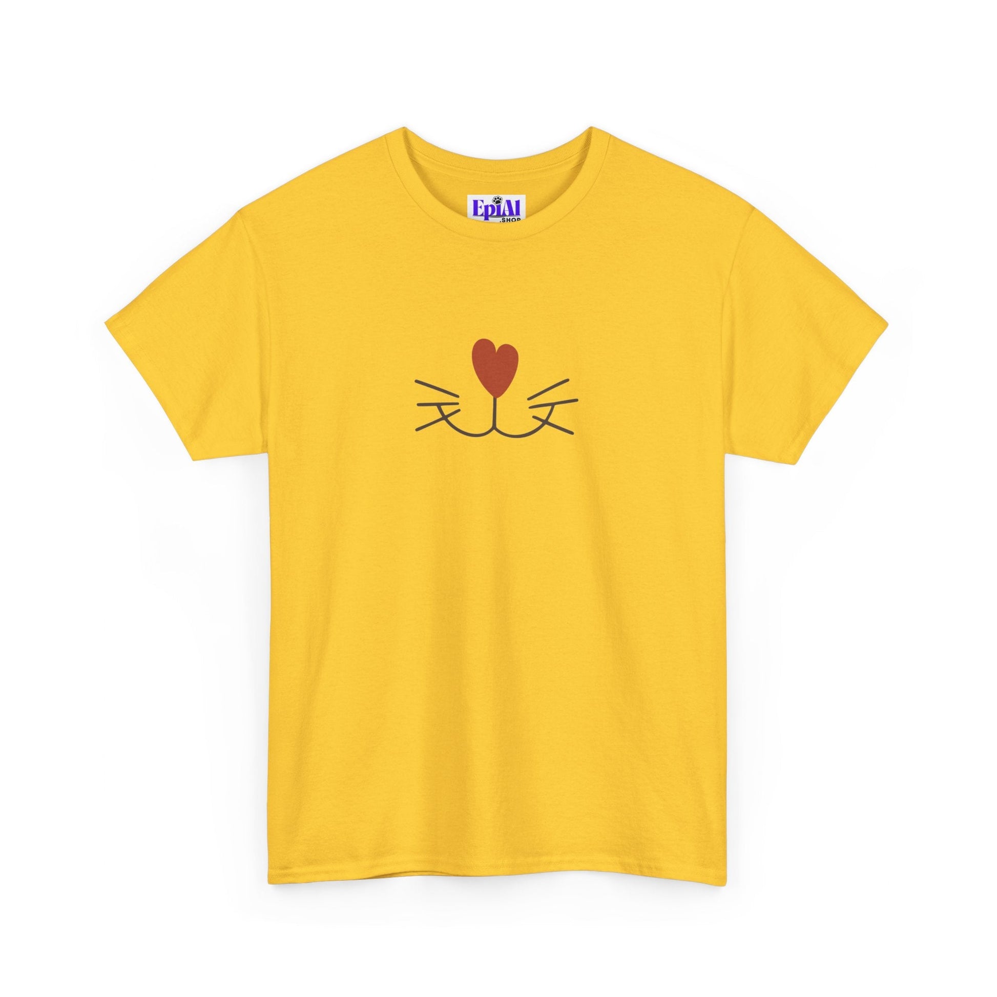 Smily Kitty Unisex Heavy Cotton Tee - T - Shirt - Epileptic Al’s Shop