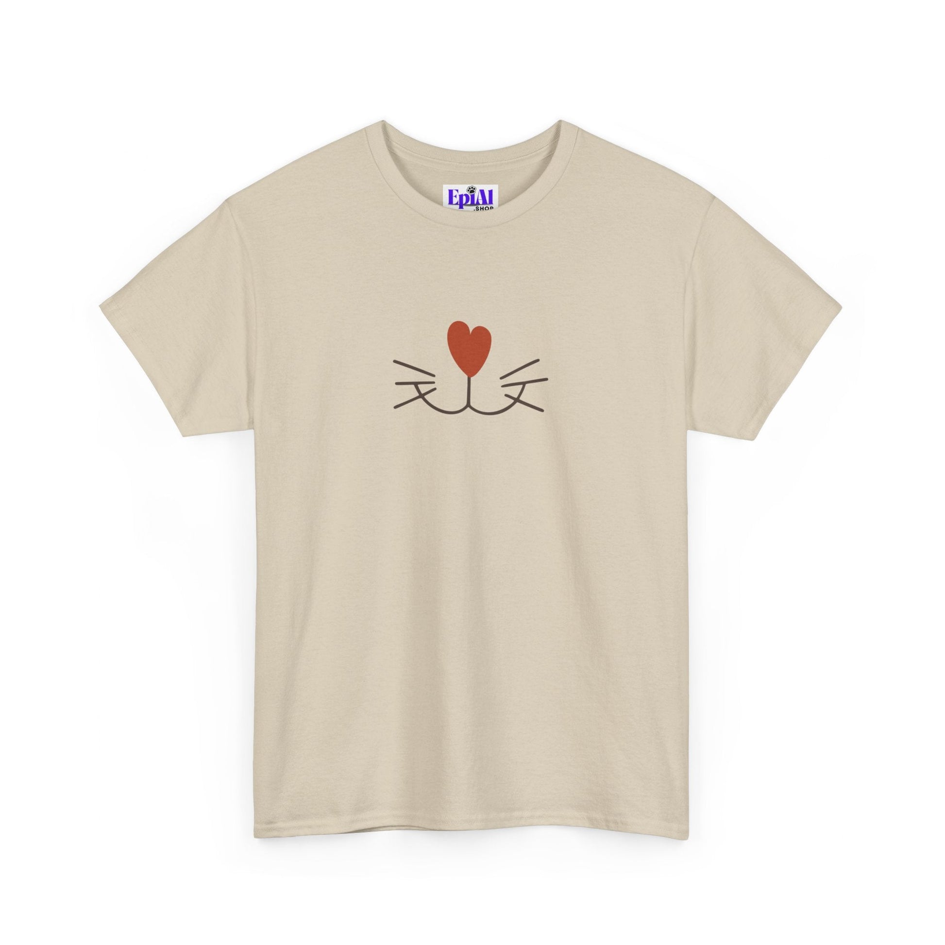 Smily Kitty Unisex Heavy Cotton Tee - T - Shirt - Epileptic Al’s Shop