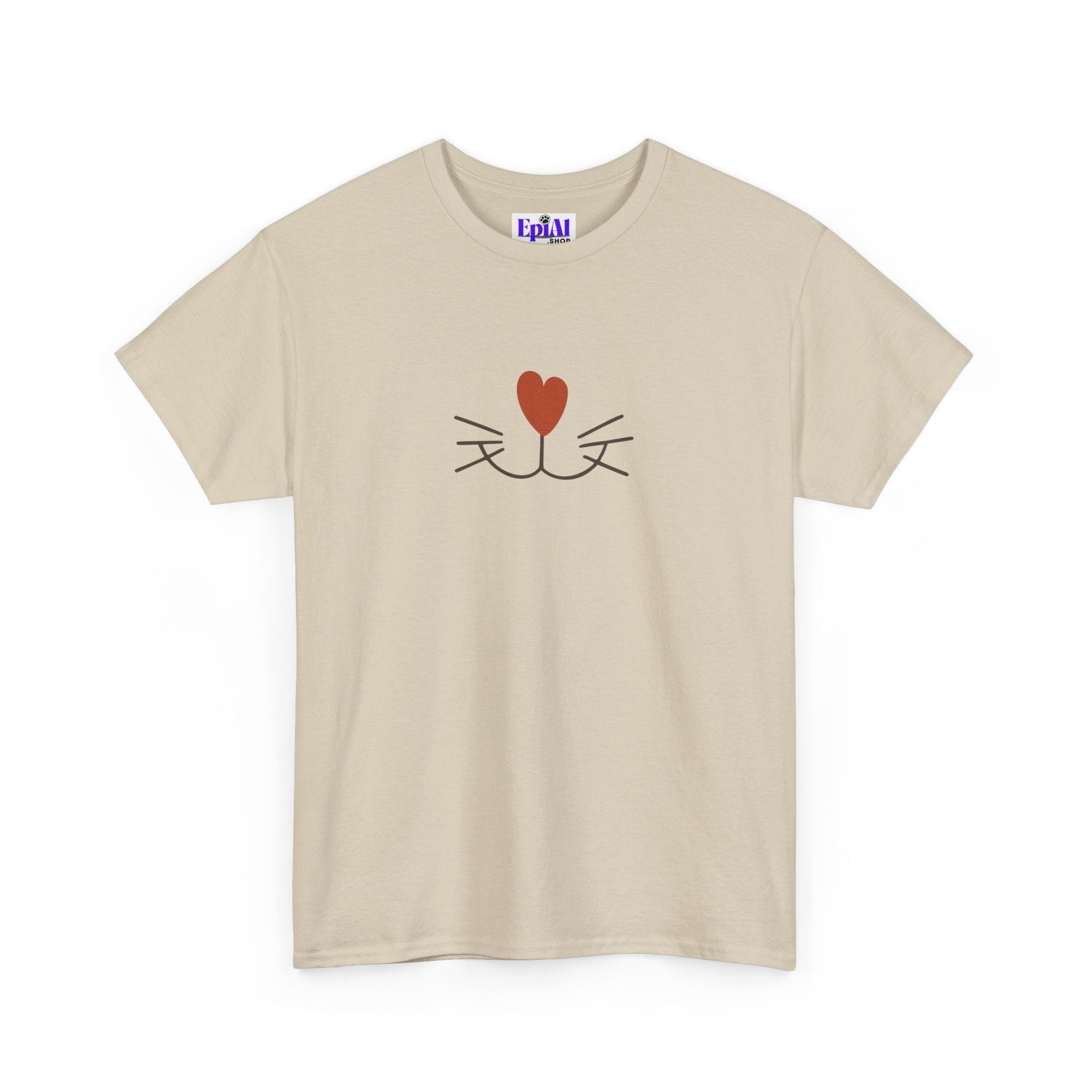 Smily Kitty Unisex Heavy Cotton Tee - T - Shirt - Epileptic Al’s Shop